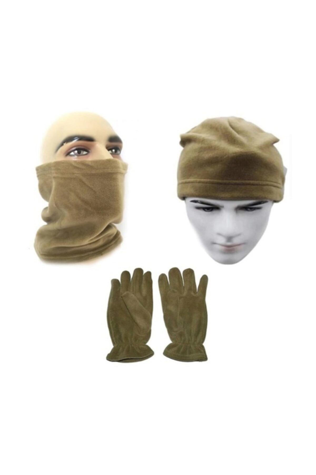 MAG DESIGN Eldiven Seti 3'lü Bere, Boyunluk, Eldiven Seti
