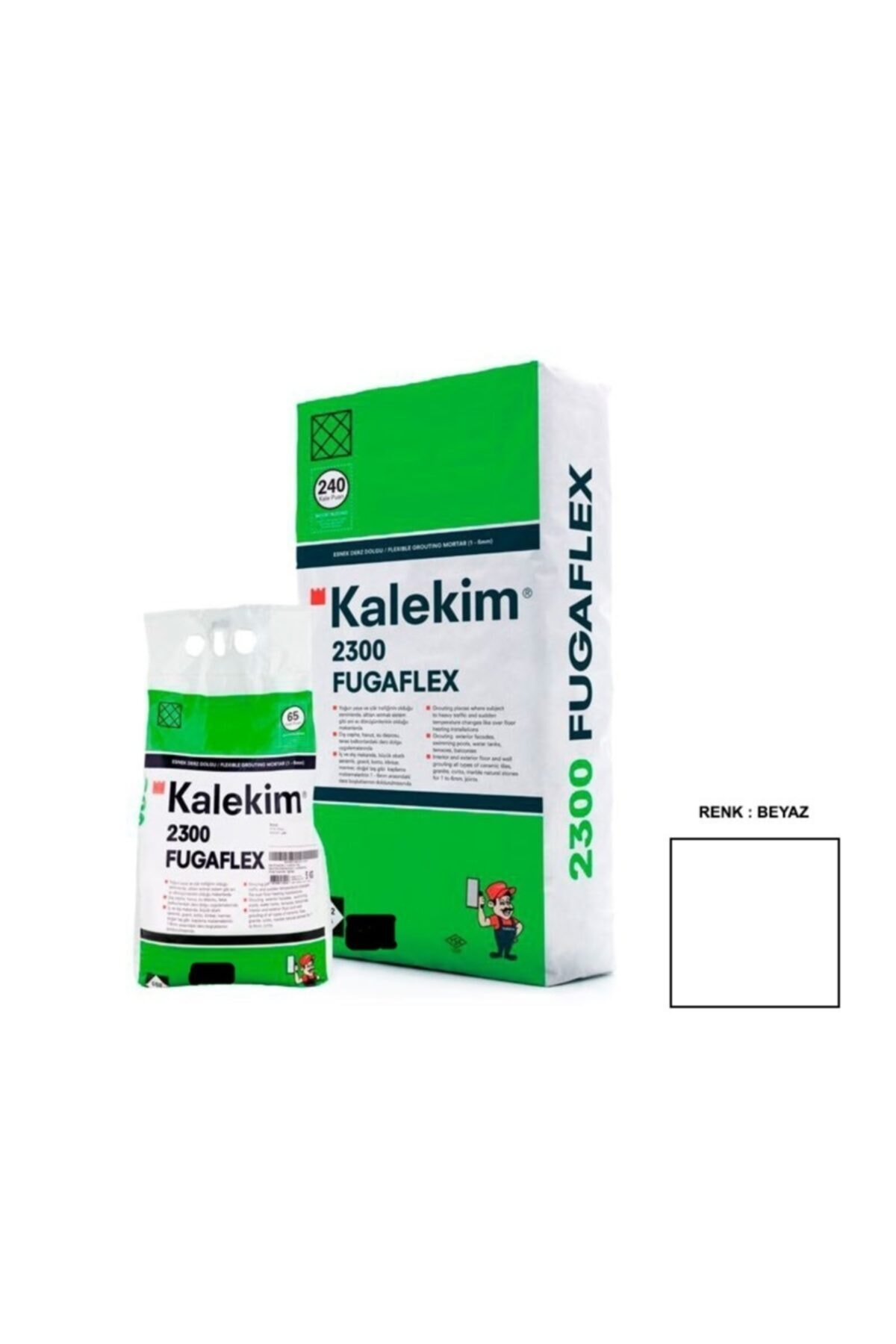 Kalekim Derz Dolgusu 1 Kg 2312 Fugaflex Beyaz
