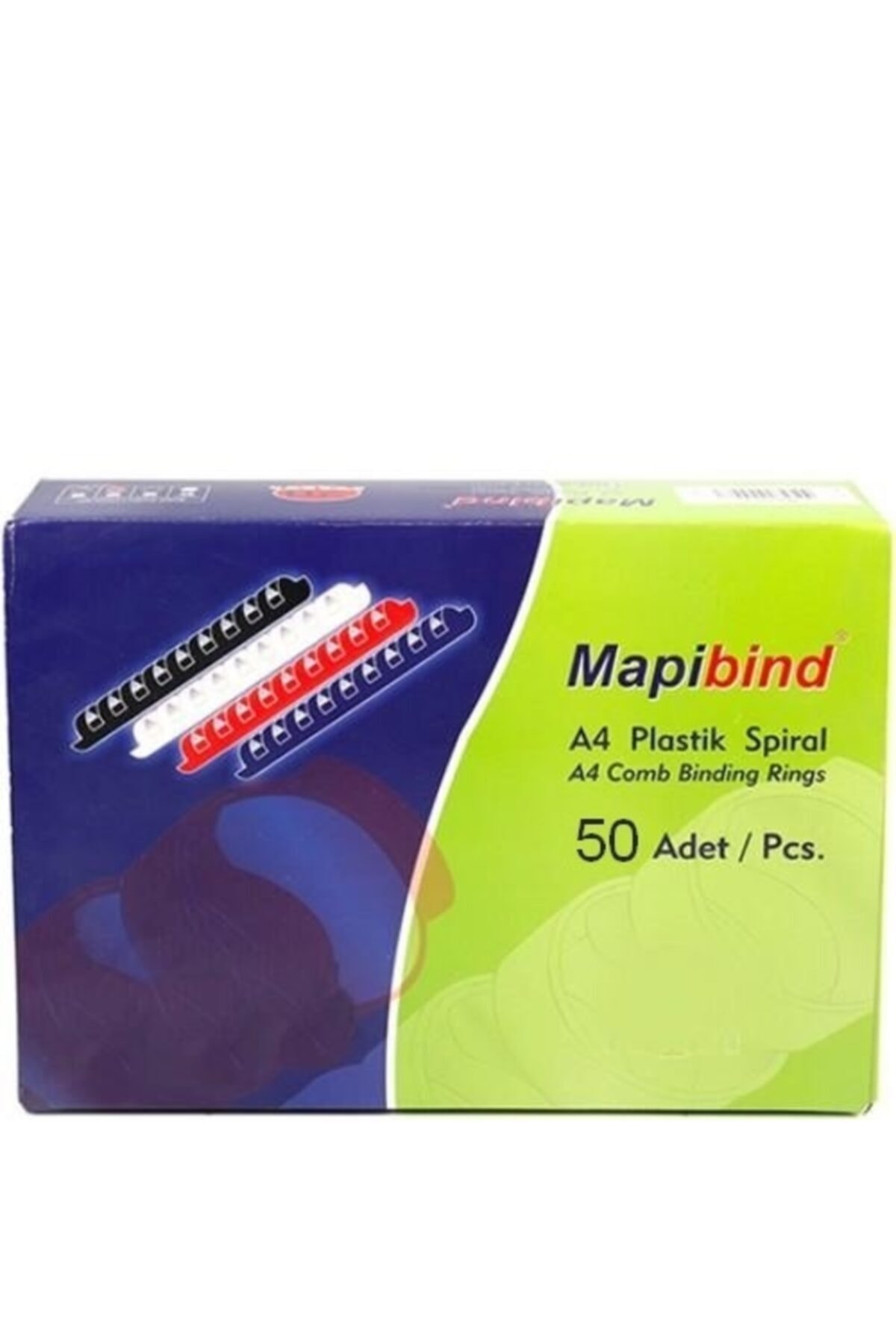 Mapi Bind Spiral Plastik 380-450 Sayfa 45 Mm Beyaz 201 45 00 (50 Li Paket)