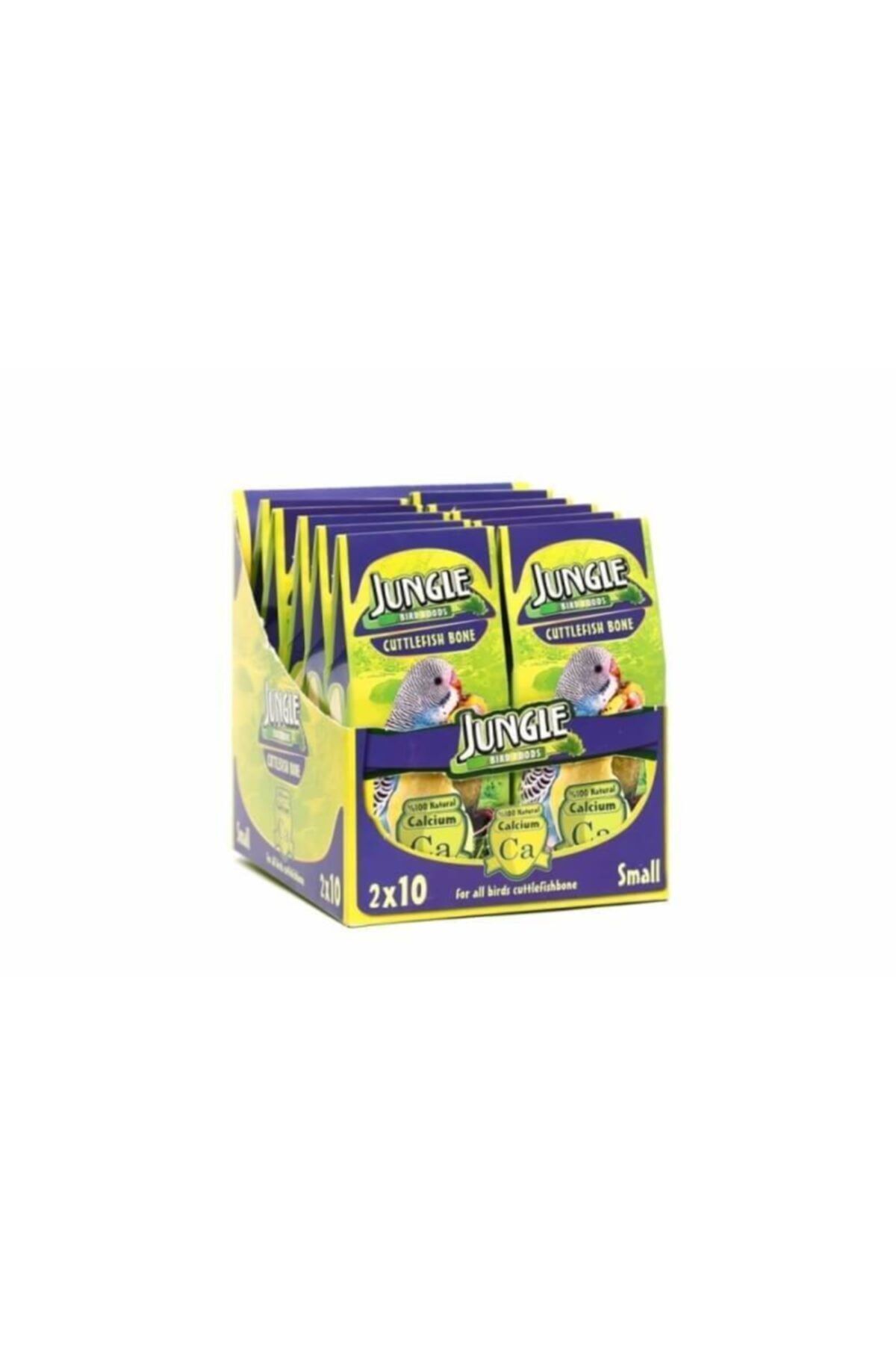 Jungle Kuş Mürekkep Balığı Kemiği Küçük Boy 2'li X 10 Kutu