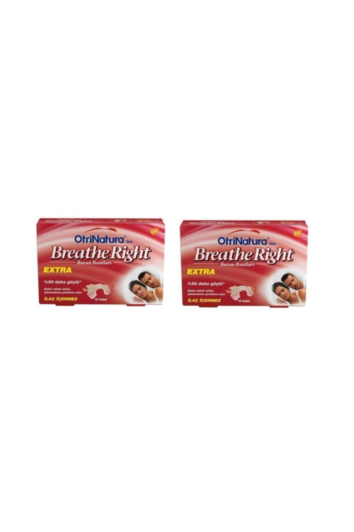 Breathe Right Extra Burun Bandı 10lu 2 Paket