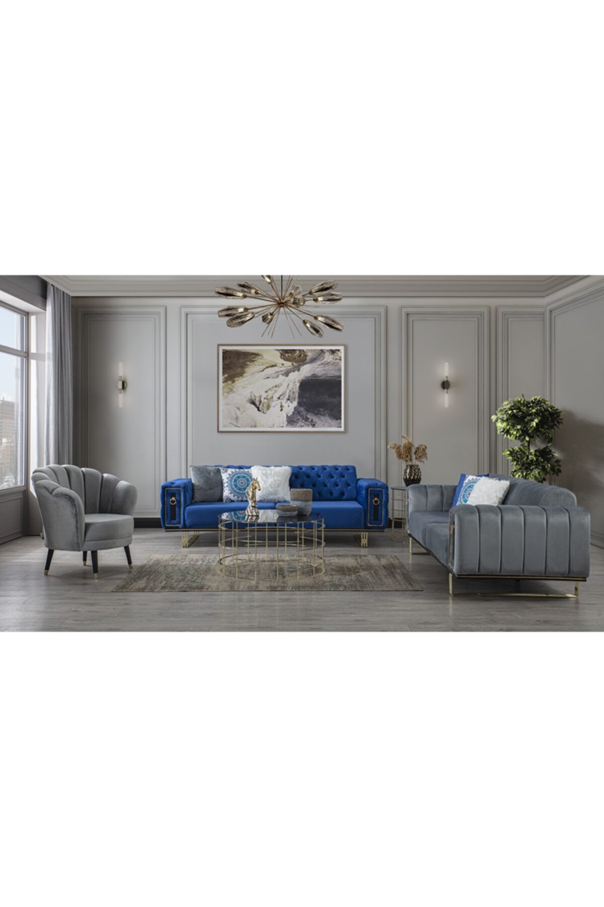CaddeYıldız Liona Luxury Salon Takımı
