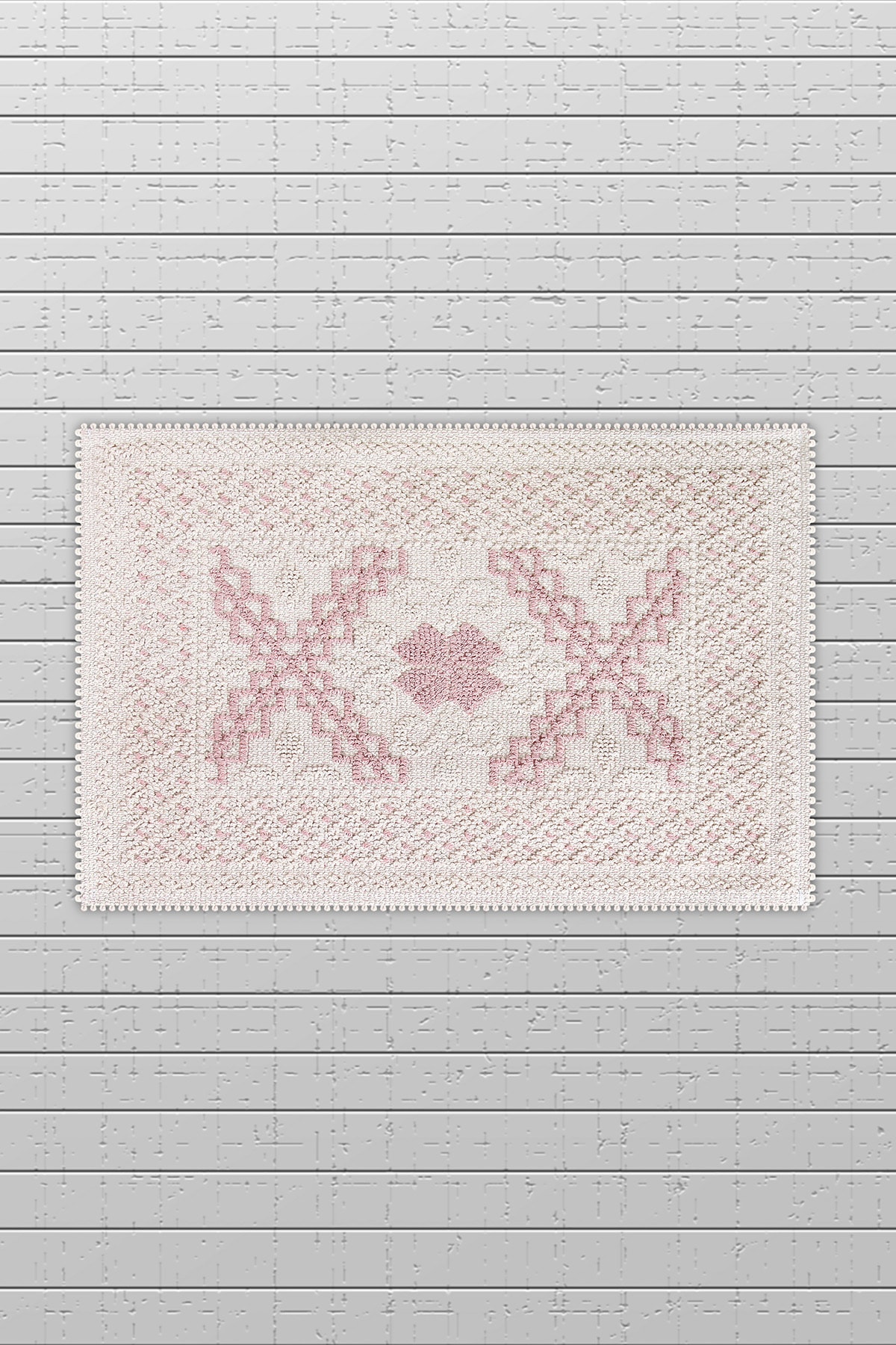 Bluenity Lilyum Pamuk Banyo Paspası 40x60cm