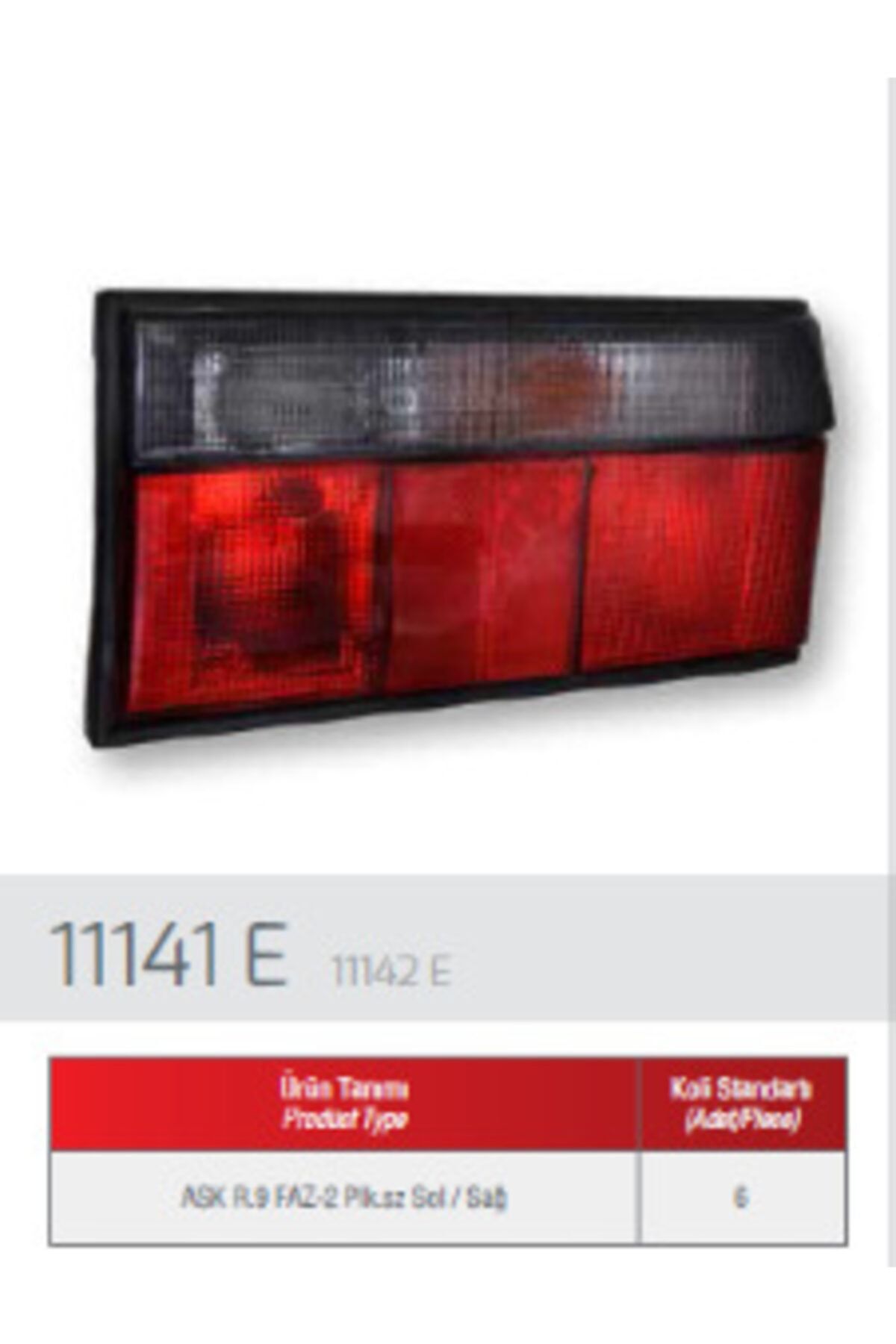 Renault R9 Brodway 93-95 Arka Stop Lambası Sol Farba