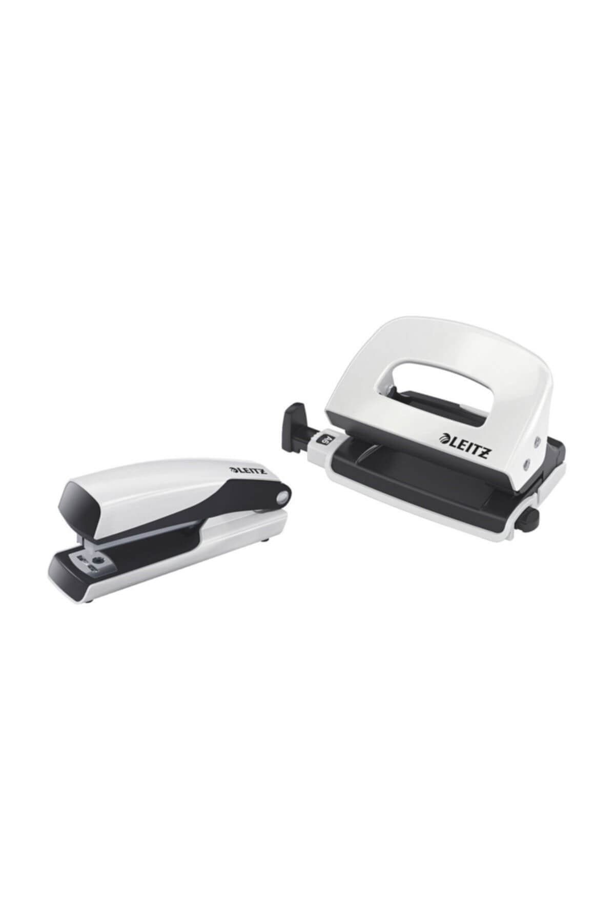Leitz 5561-01 Wow Zımba + Delgeç Seti Beyaz