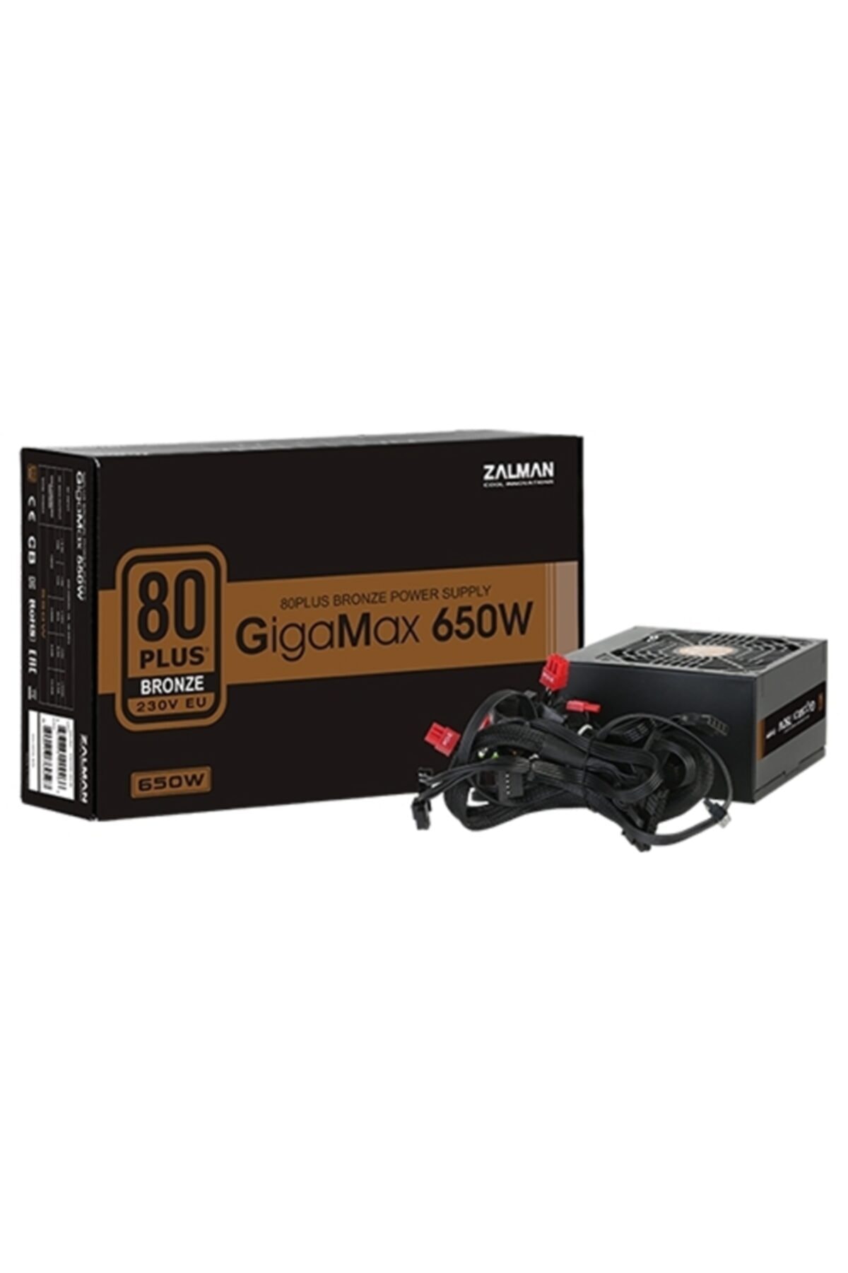 Zalman Zm650-gvıı 650w 80+bronze Güç Kaynağı