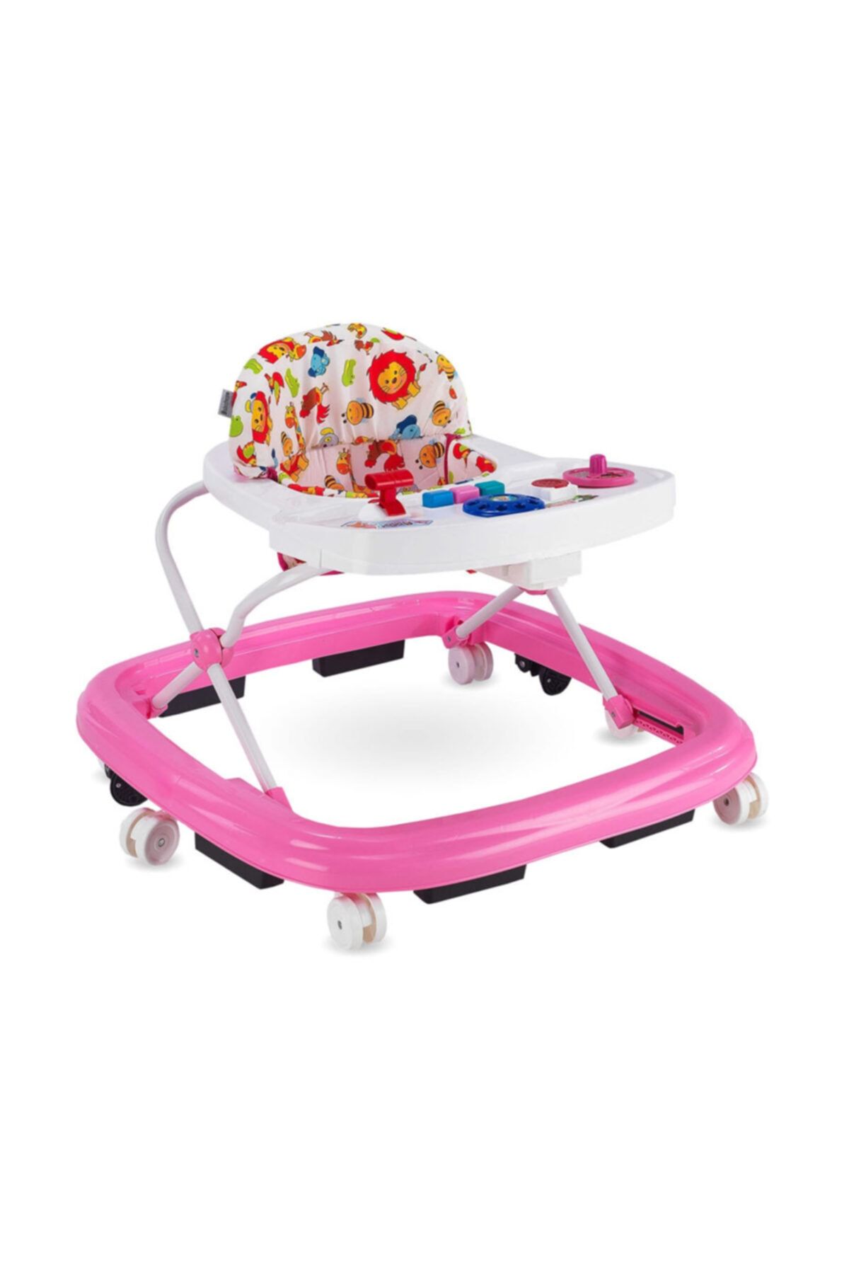 BabyHope Oyuncaklı Yürüteç Pembe
