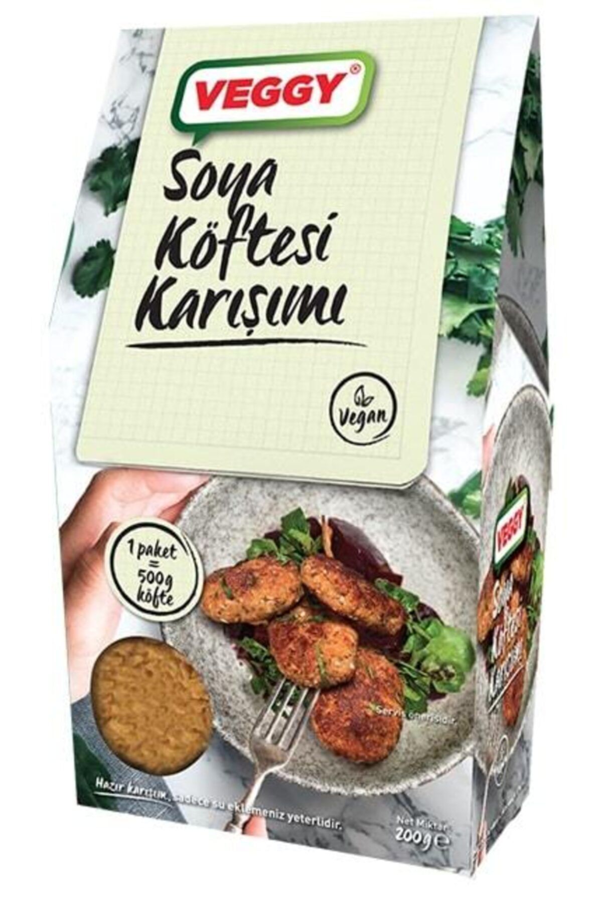 Boemo Shop Veggy Soya Köftesi Karışımı 200 Gr X6 Adet