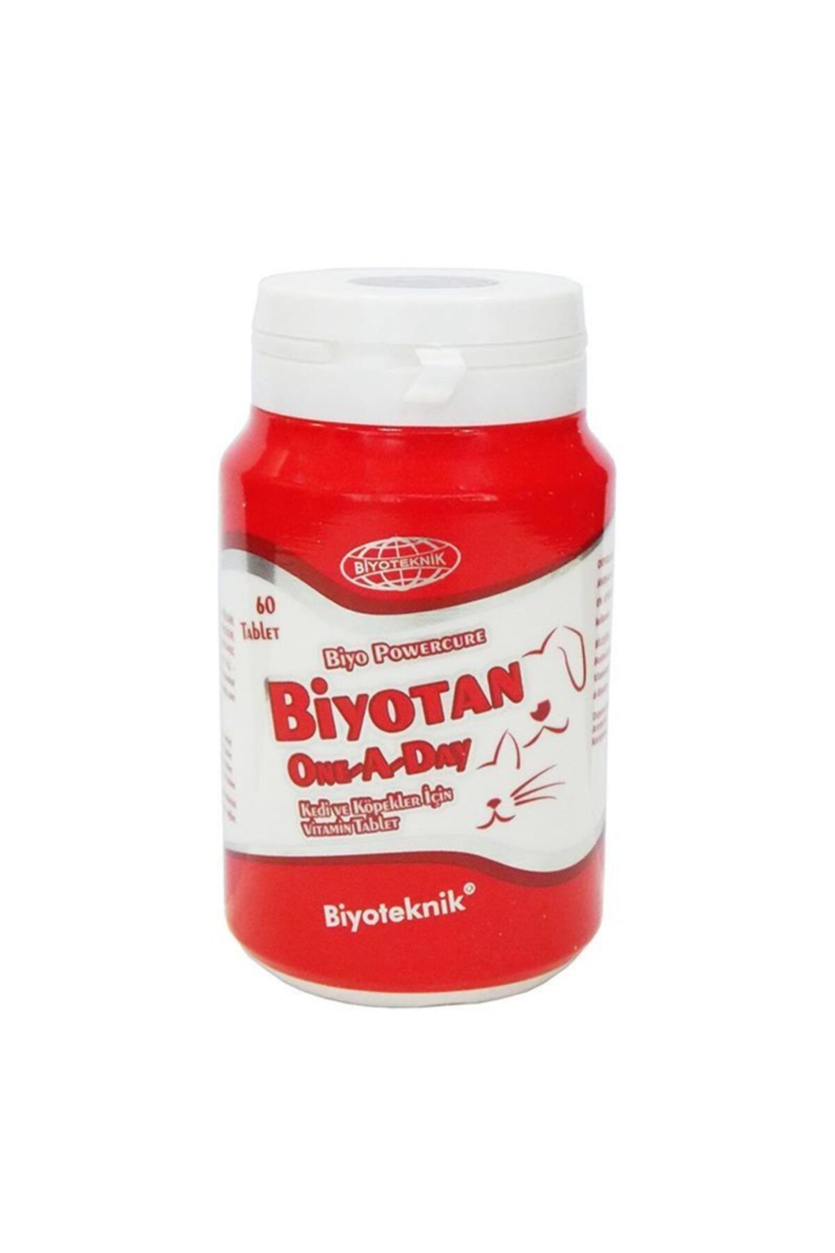 Eurocat Biyotan One-a-day Kedi Ve Köpekler Için Vitamin Tablet 60 Adet