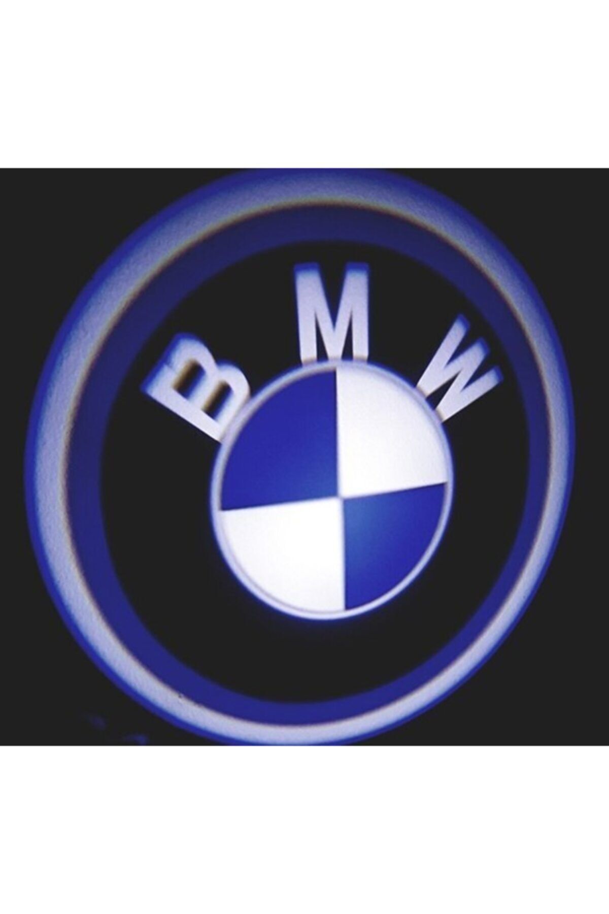 ünlütürkotoaksesuar Bmw Pilli Yapıştırmalı Kapı Altı Led Logo 2 Adet