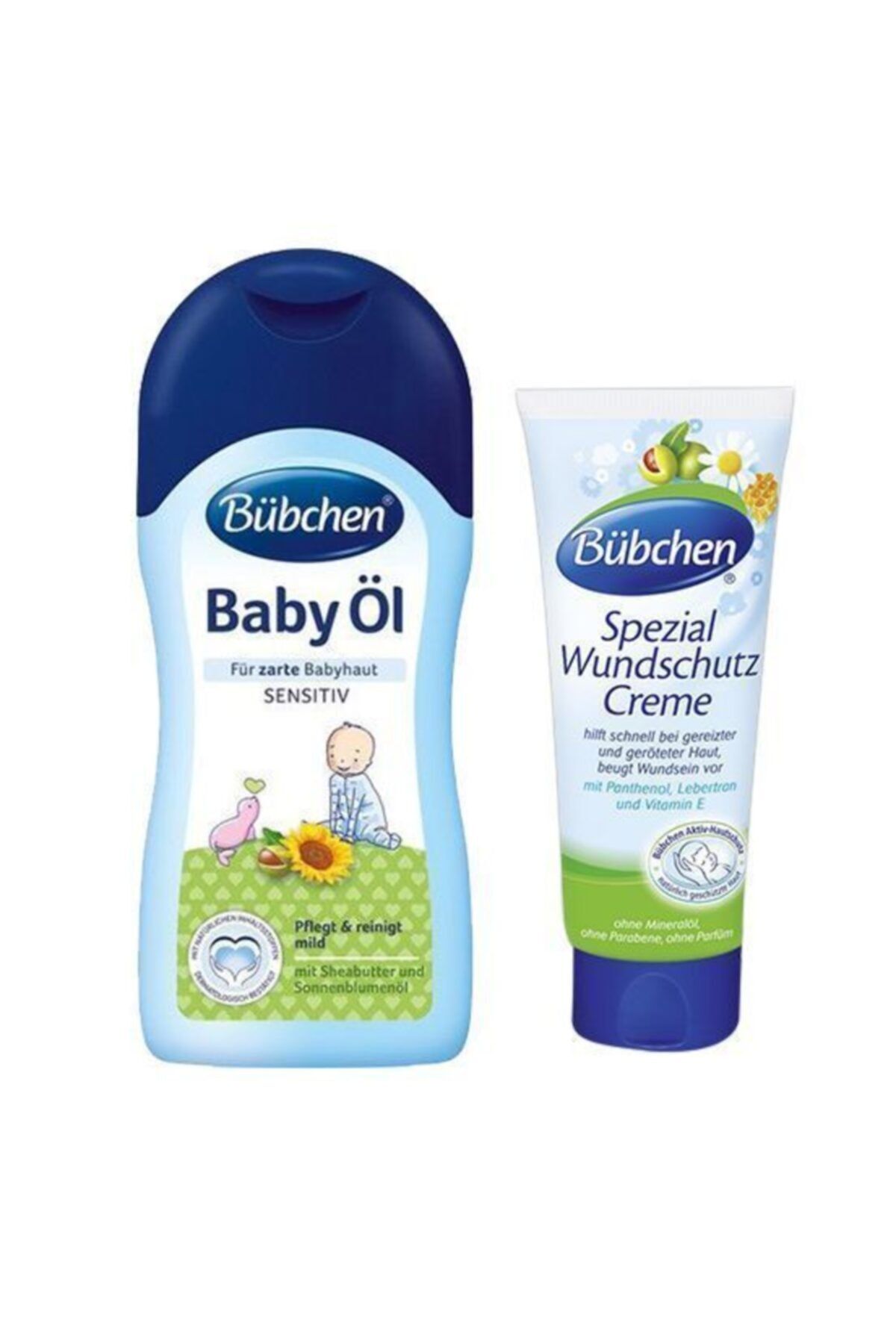 Bübchen Bebek Yağı 200 ml + Pişik Kremi 75 ml