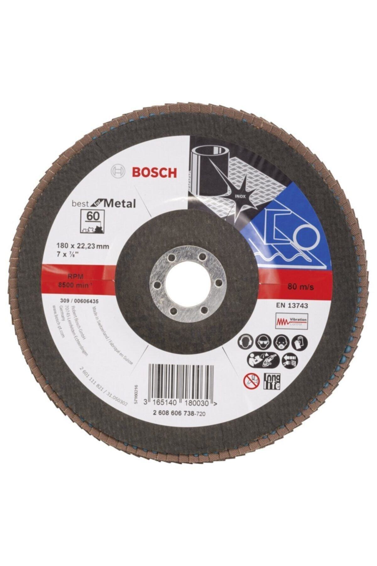 Bosch 180 Mm 60 K Best For Metal Flap Disk