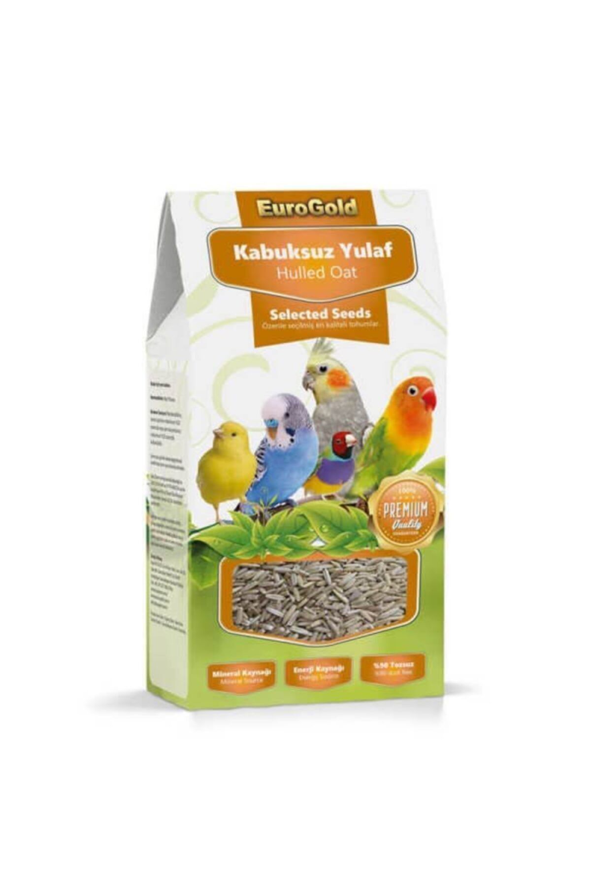 EuroGold Kuşlar Için Yulaf Tohumu 300gr X 10 Paket