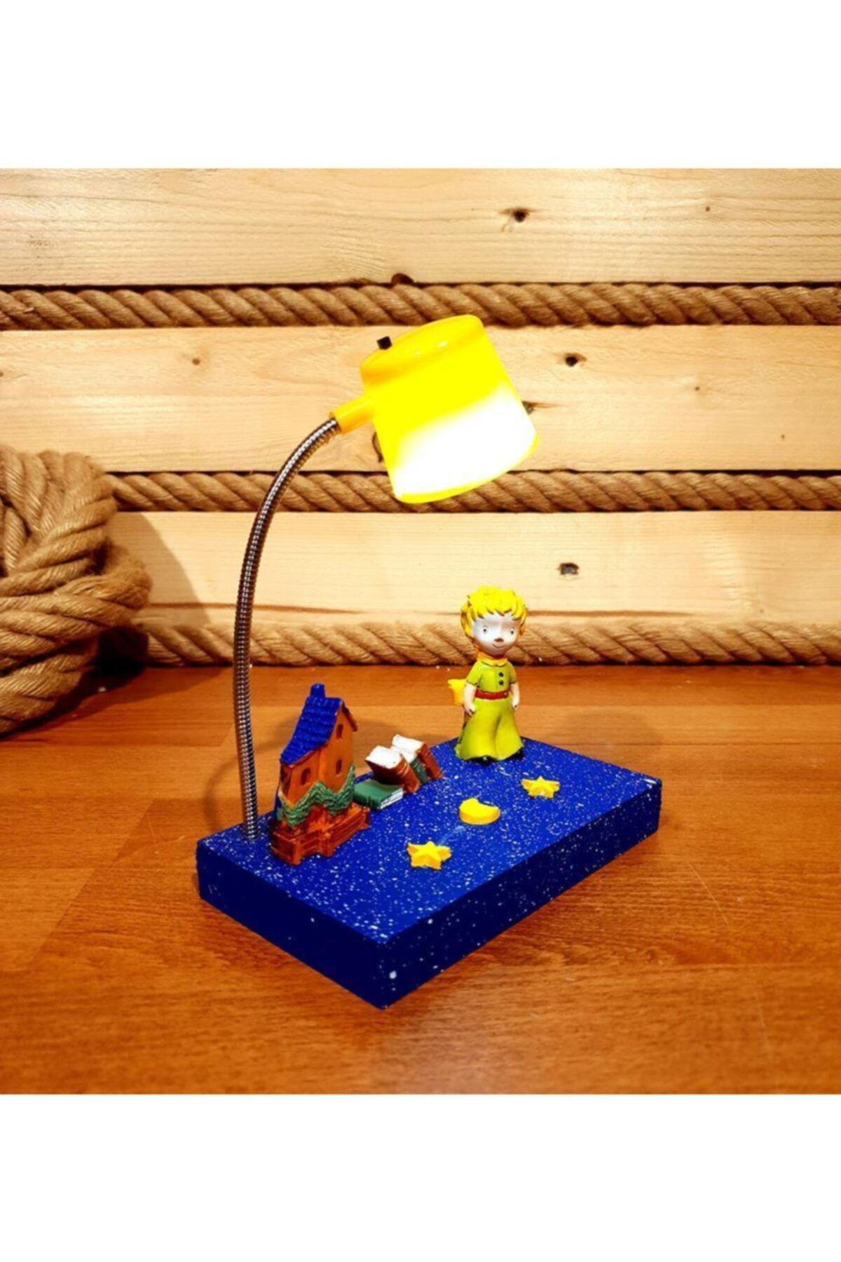 Angel Of Life Küçük Prens Özel Yapım Masa Lambası