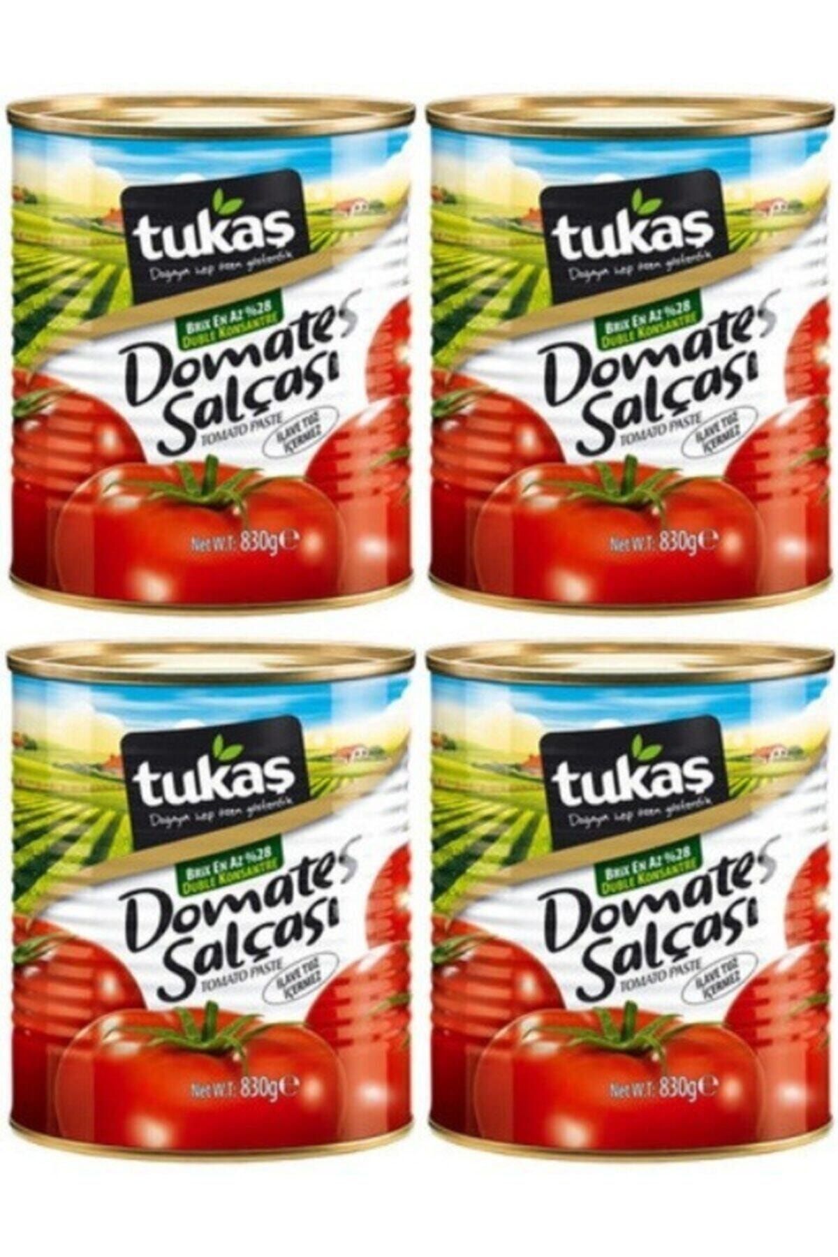 Tukaş Domates Salçası 830 G 4 Adet