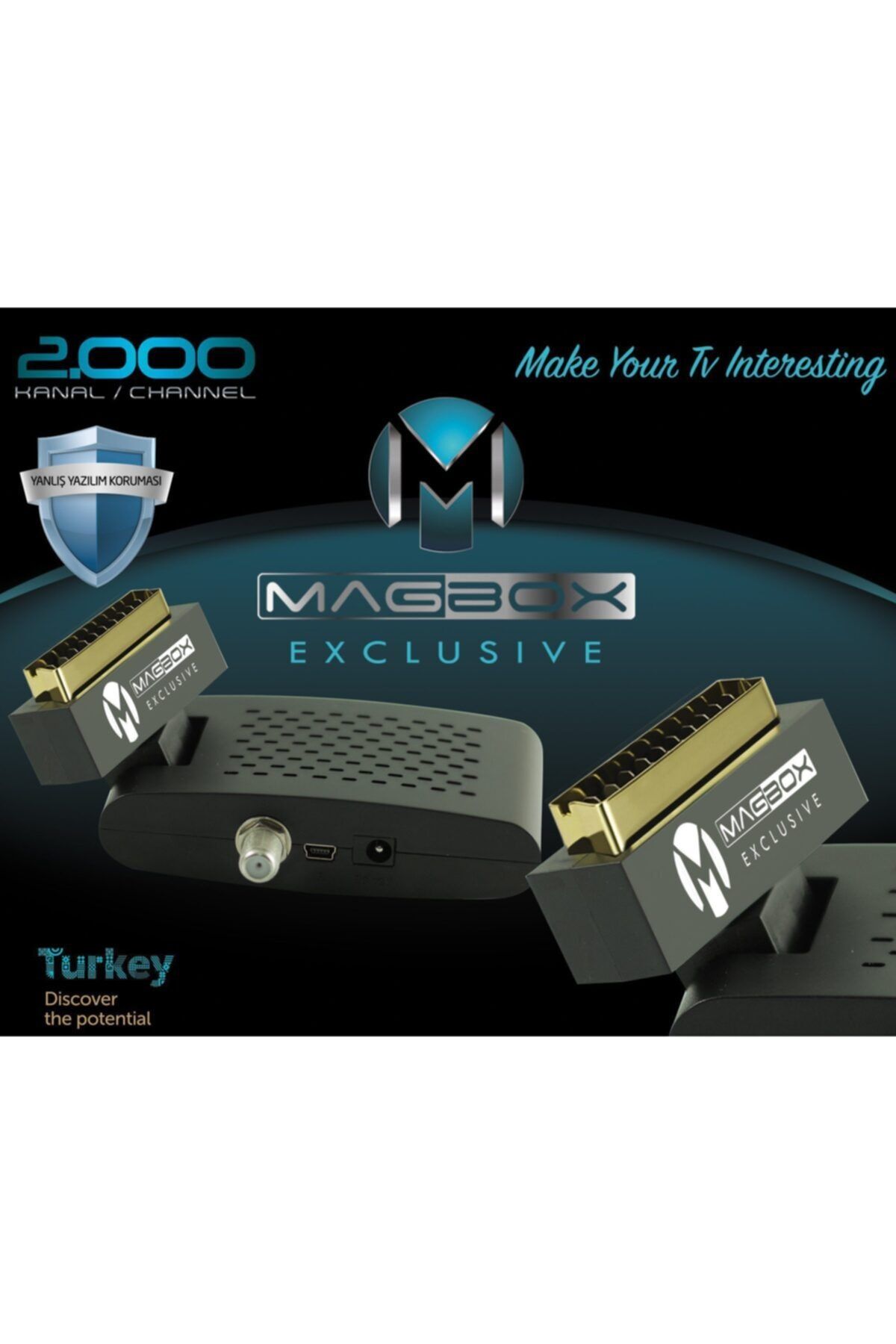 DOĞABİLİŞİM Skart Uydu Mini Sd Uydu Kanalları Hazır Yüklü