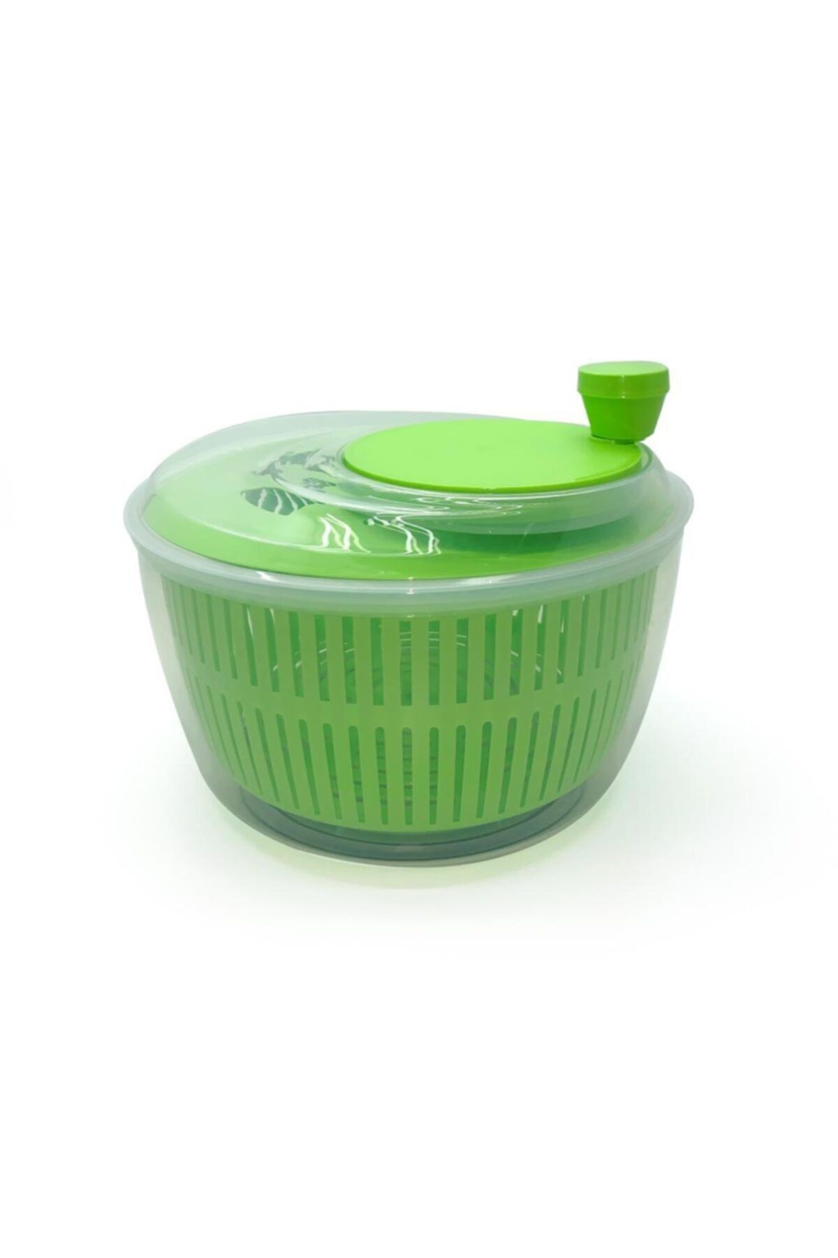 Üçsan Plastik Salata Ve Sebze Kurutucu 5 Litre Yeşil Renk