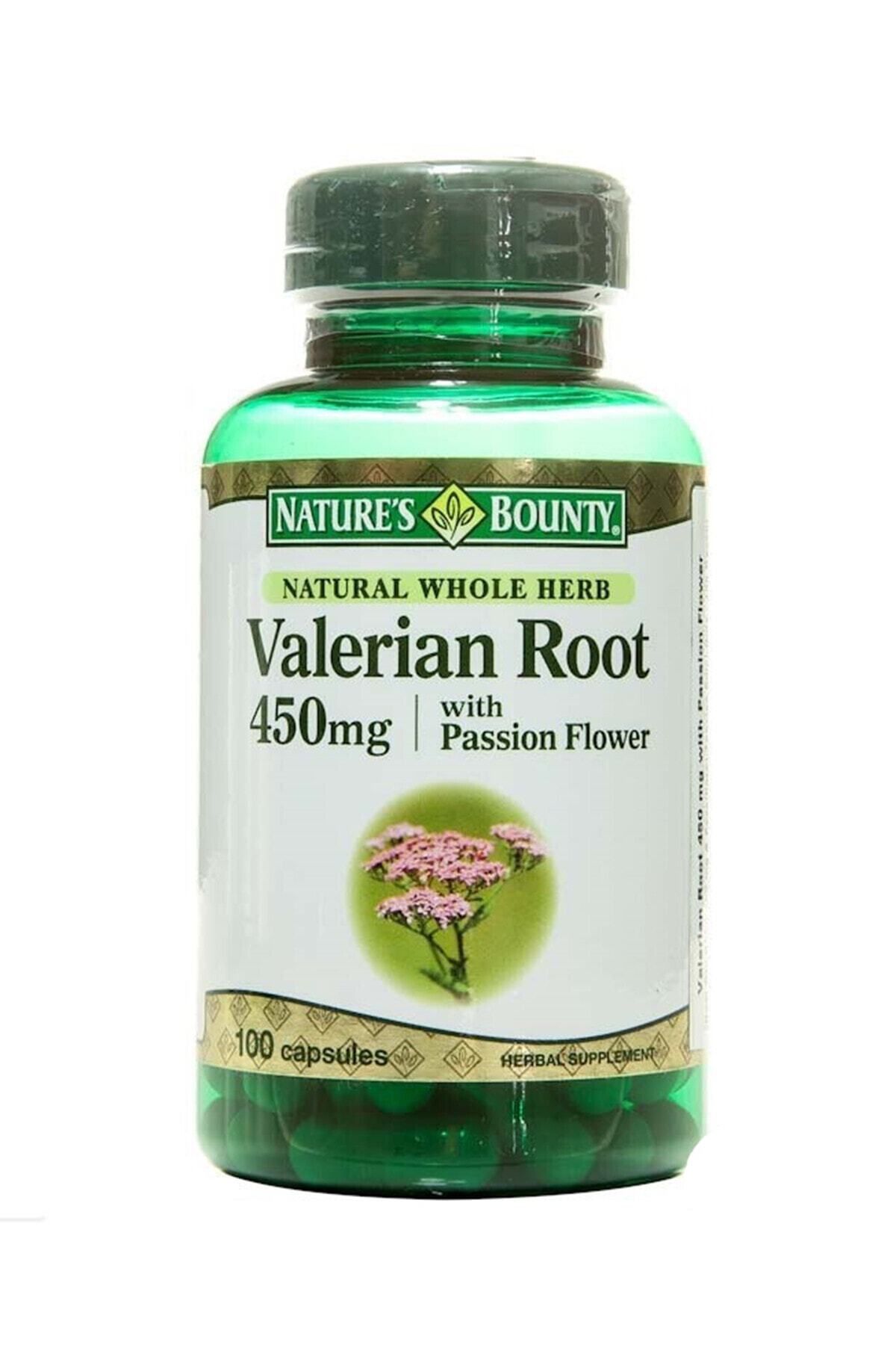 Nature's Bounty Nb Valerian Root With Passion Flower 450 Mg 100 Kapsül