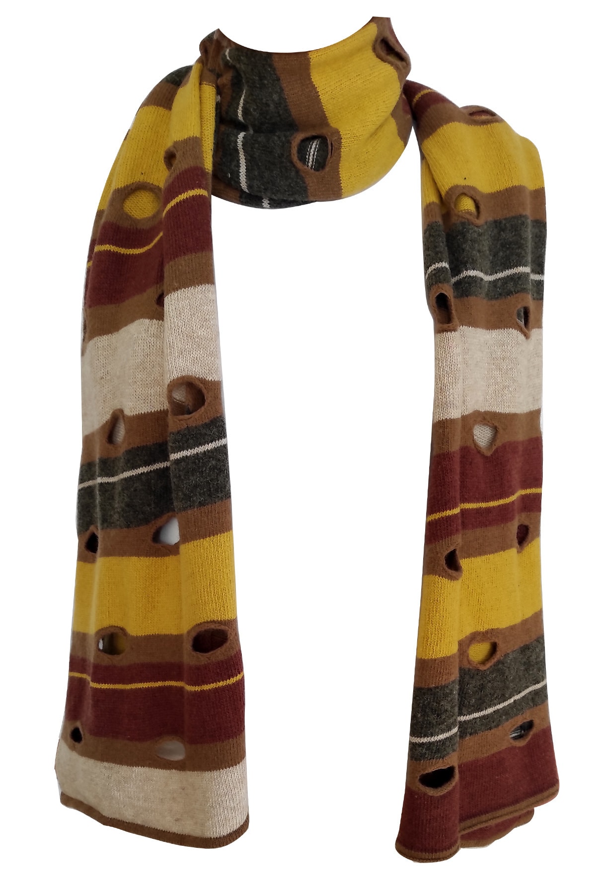 WINNERS Unisex Hardal Renkli Tarz Atkı