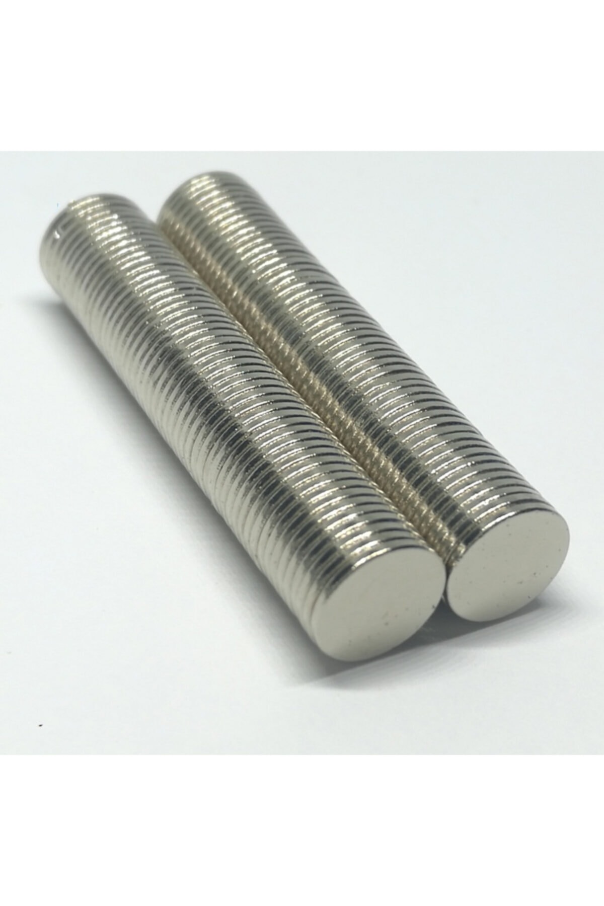 Dünya Magnet 100 Adet Çap 9mm X Kalınlık 1,5mm Yuvarlak Süper Güçlü Neodyum Mıknatıs