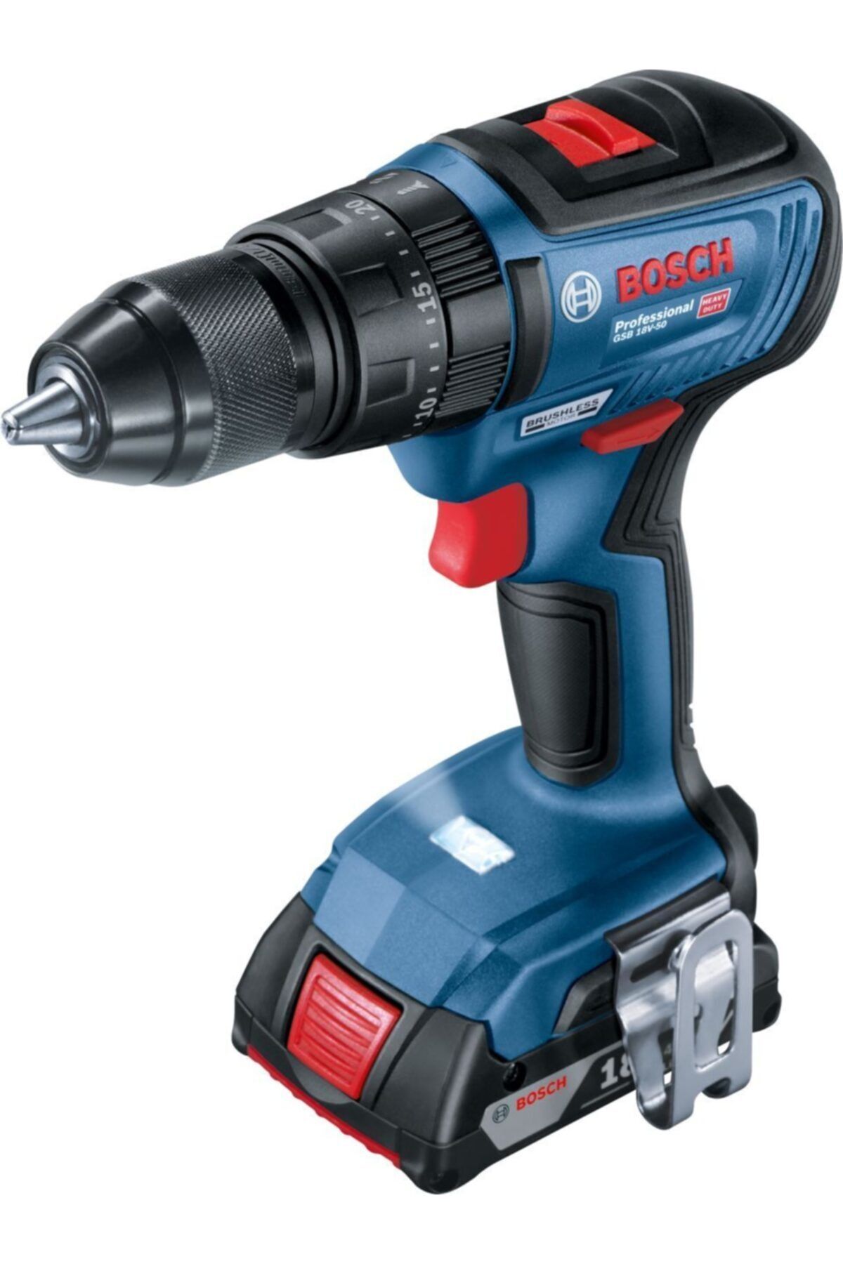 Bosch Professional Gsb 18v-50 Akülü Darbeli Vidalama Makinesi
