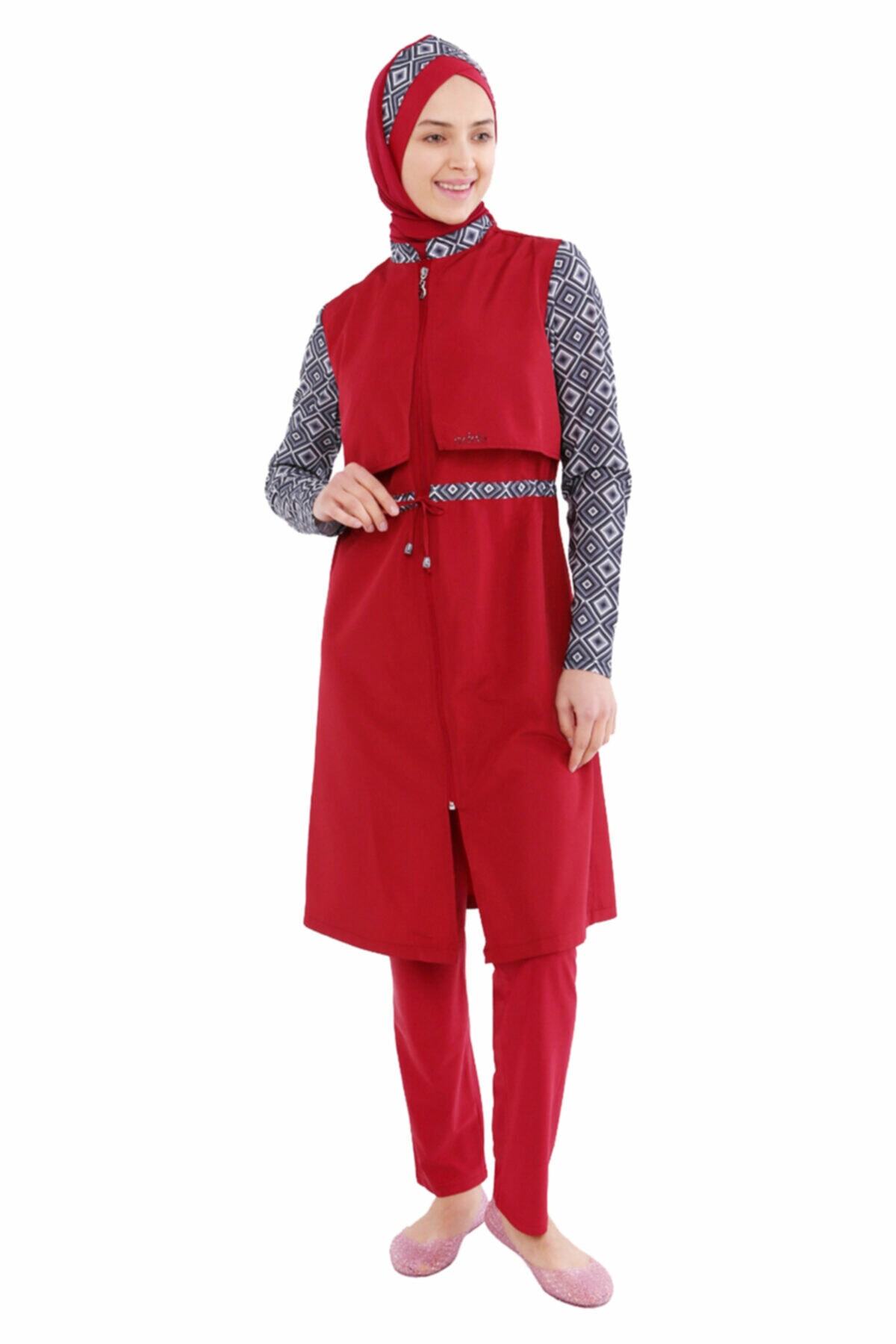 Adab Mayo Reyhan Model Kadın Tesettür Mayo