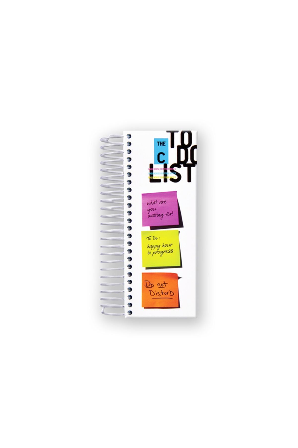 KESKİN COLOR Container To Do List 8x21cm 120 Yaprak Çizgili Sert Kapak Defter Yapılacaklar Listesi Not Defteri