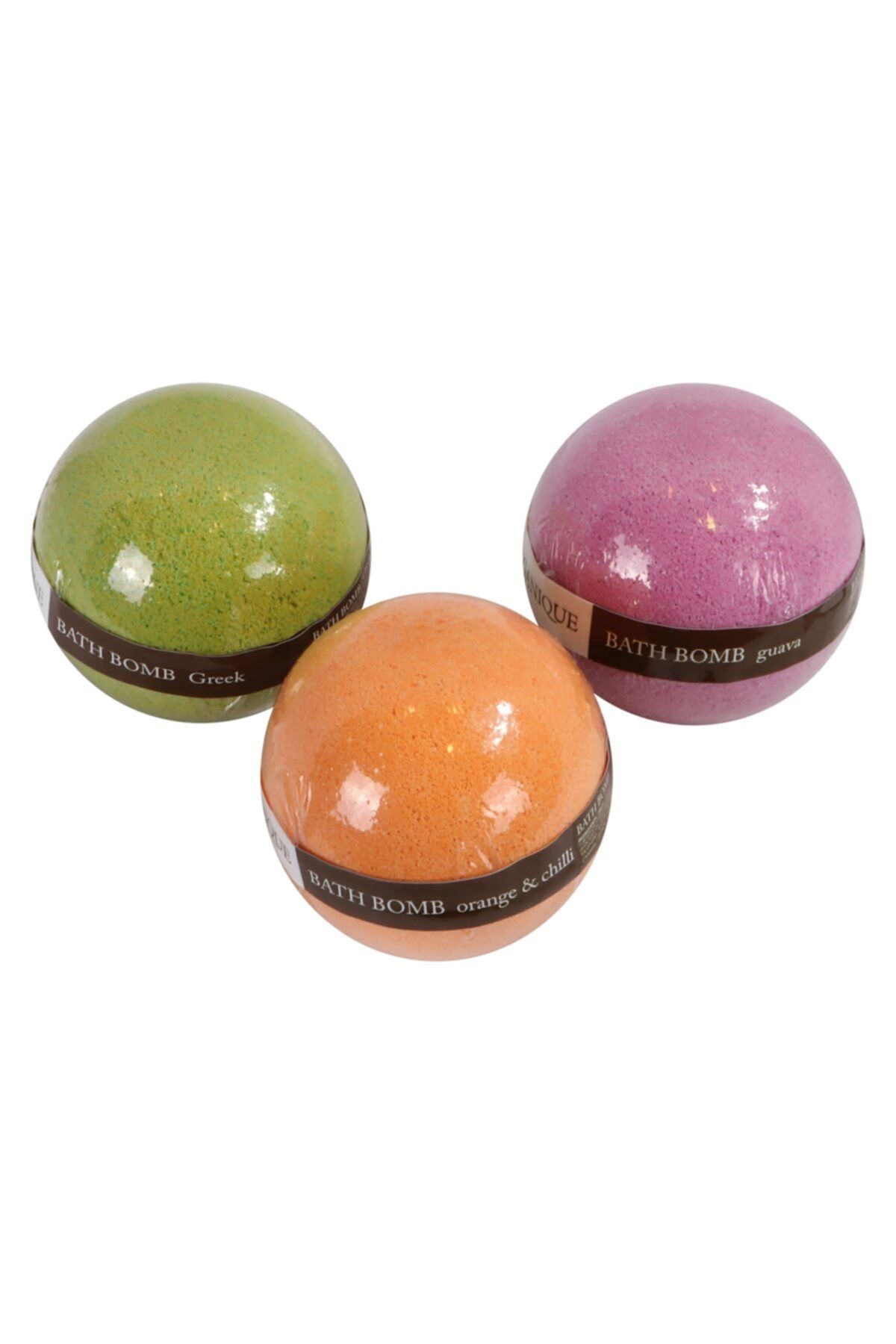 Organique Banyo Topu Set (anti Ageing - Guava - Orange & Chili )