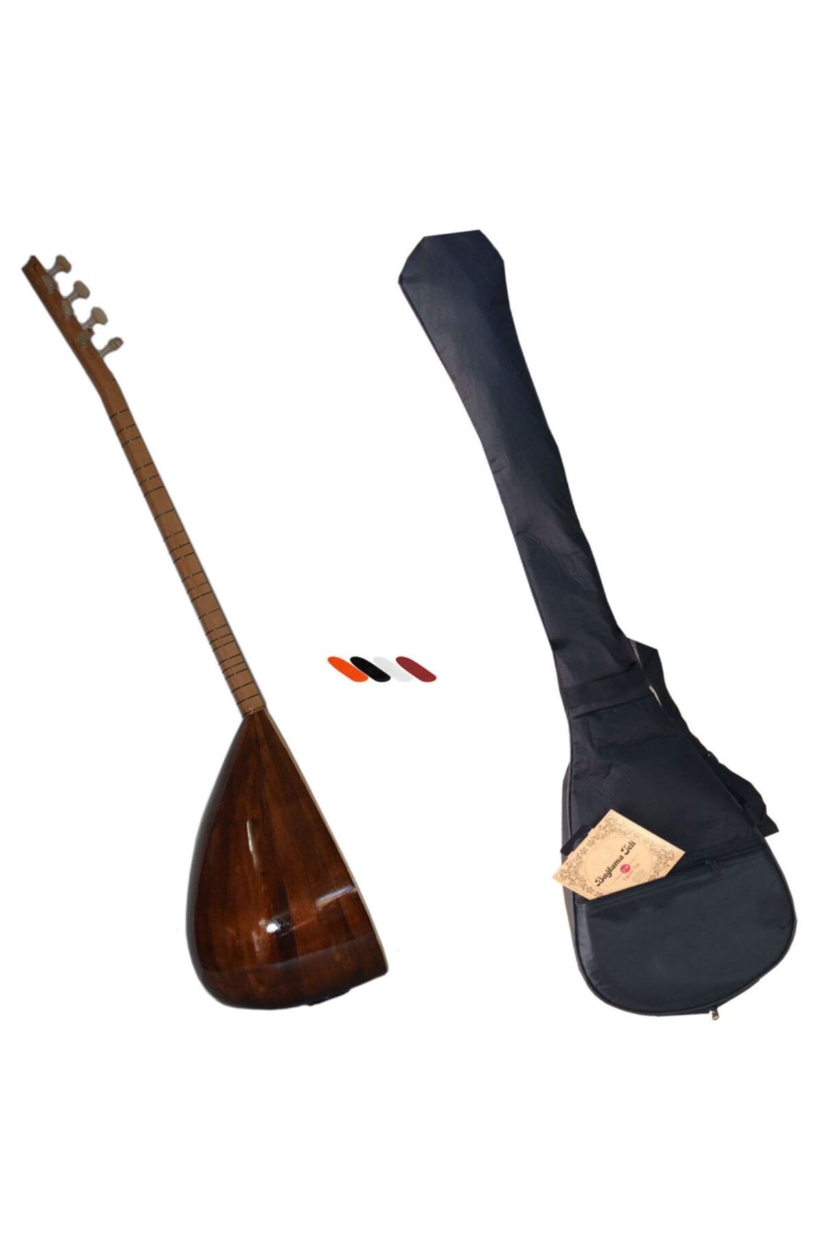 KARAHAN Profesyonel Maun Uzun Sap Bağlama Saz Seti