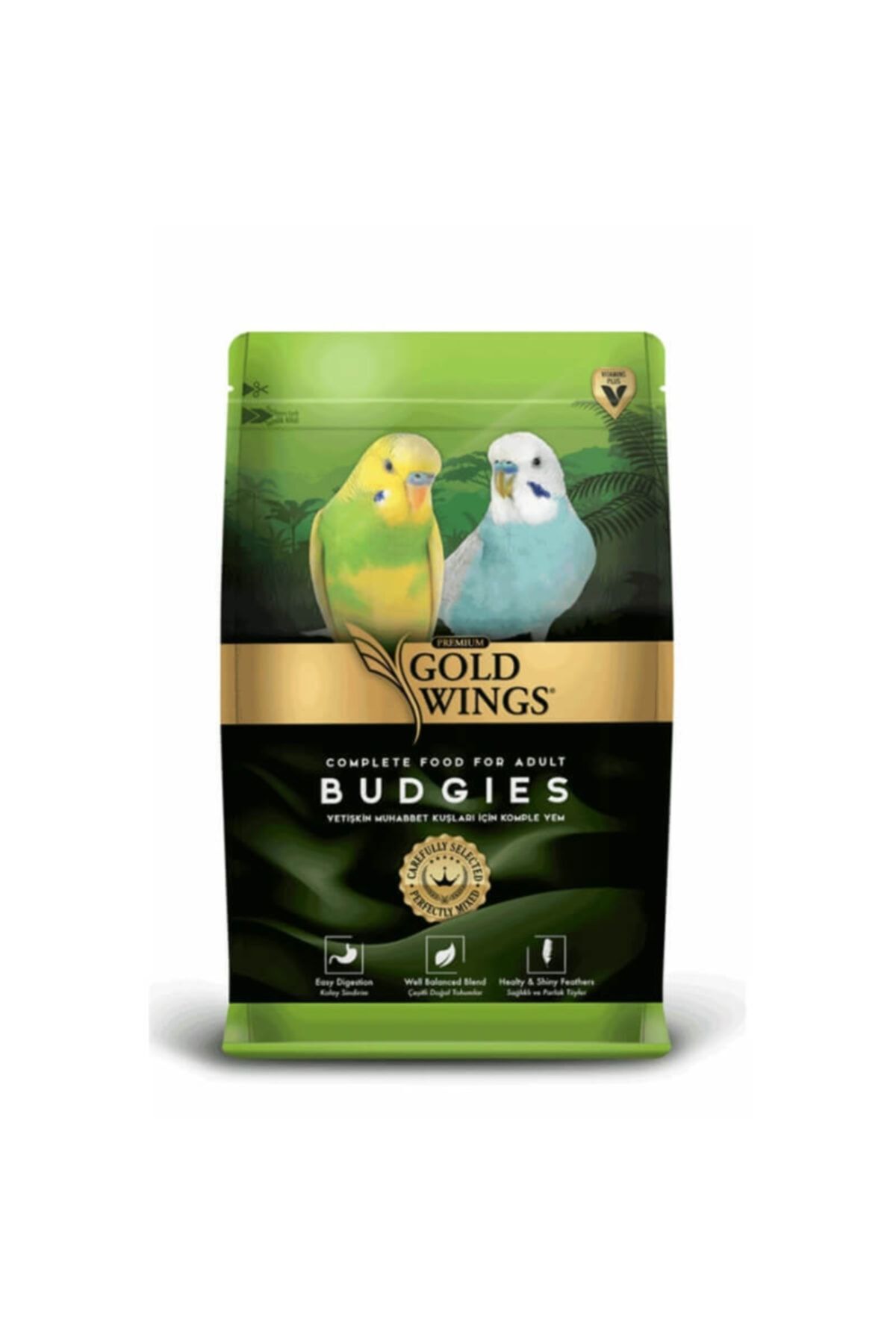 Gold Wings Premium Muhabbet Yemi 1kg X 5 Paket