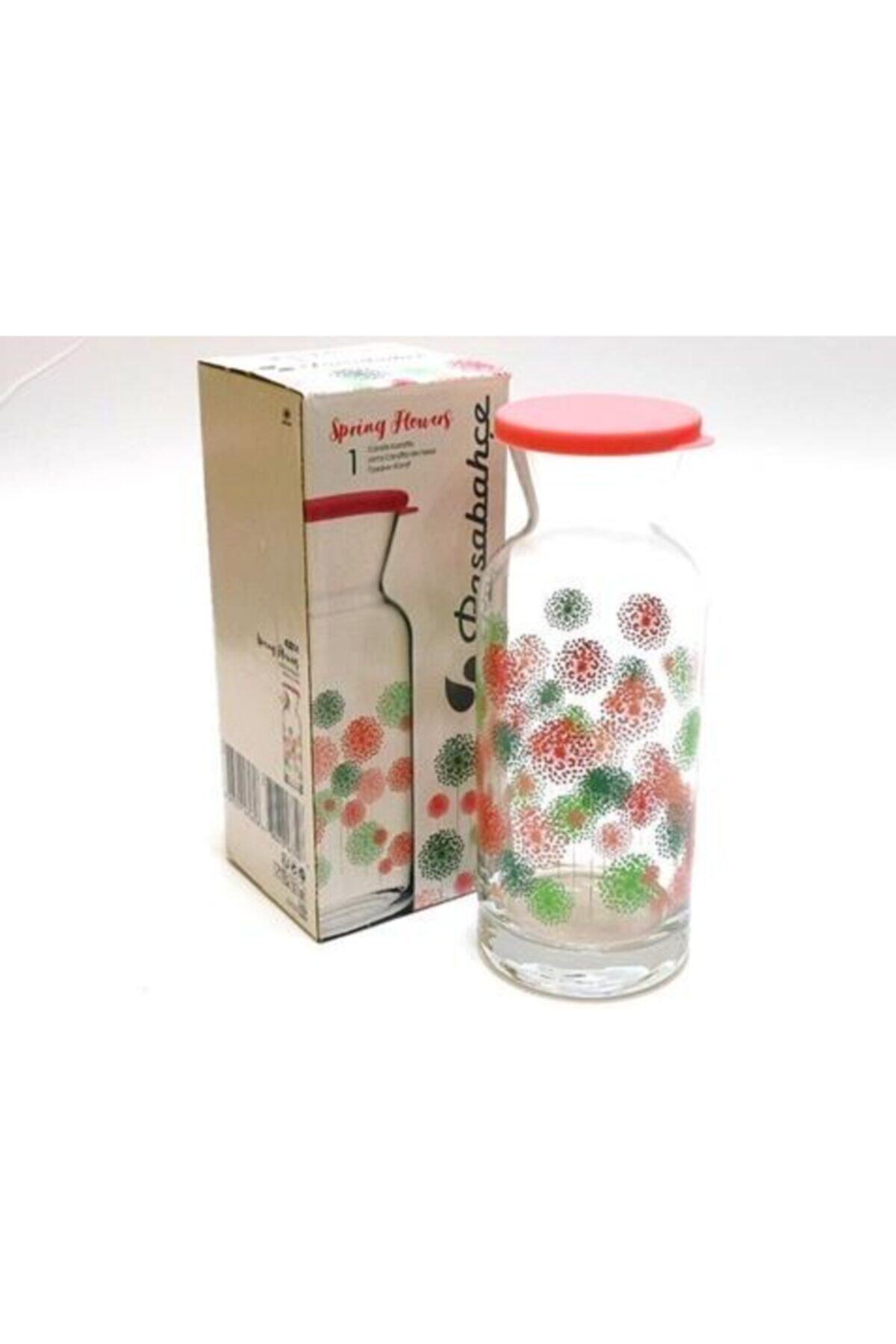Paşabahçe 43814 Spring Flowers Silikon Kapaklı Karaf 700 Cc
