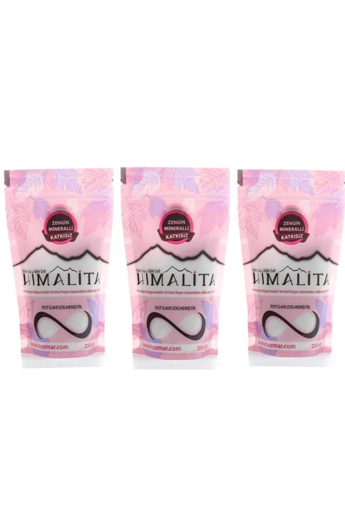 AREL NATUREL Himalita Himalaya Beyaz Tuz ( Granül ) 500 gr ( 3 Adet )