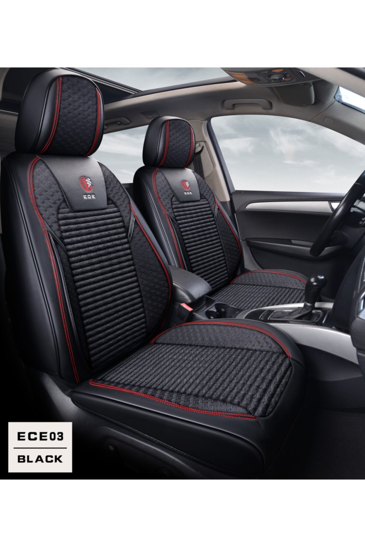 ece 03 black oto koltuk kilifi fiyati yorumlari trendyol