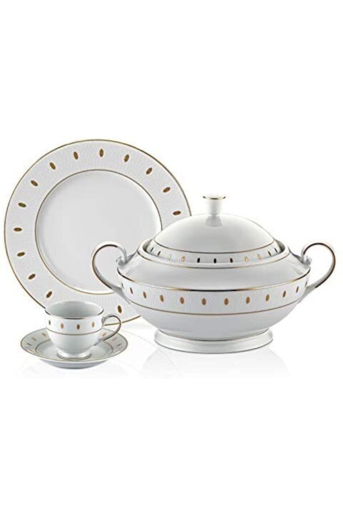 Schafer Mega Collection 86 Parça 12 Kişilik Yemek Takımı Shf-5032