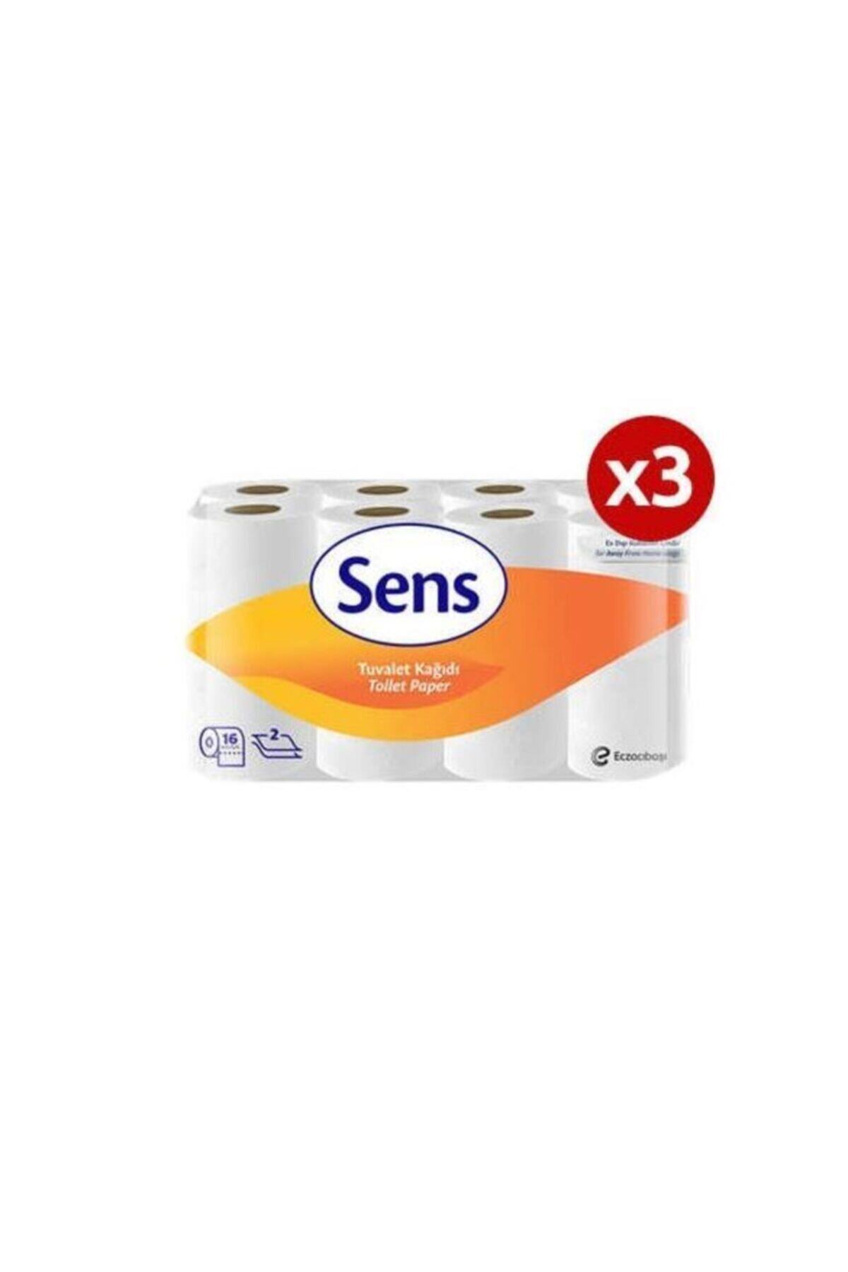 Sens Tuvalet Kağıdı 3 X 16 Rulo