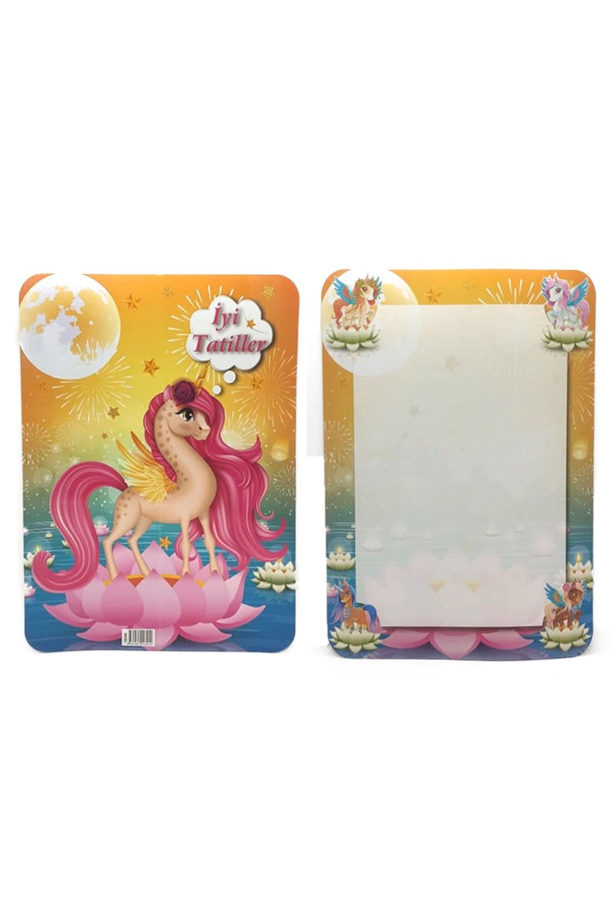 Odak Anaokulu Gelişim Raporuna Uygun Karne Kabı - Unicorn 20 Li Paket