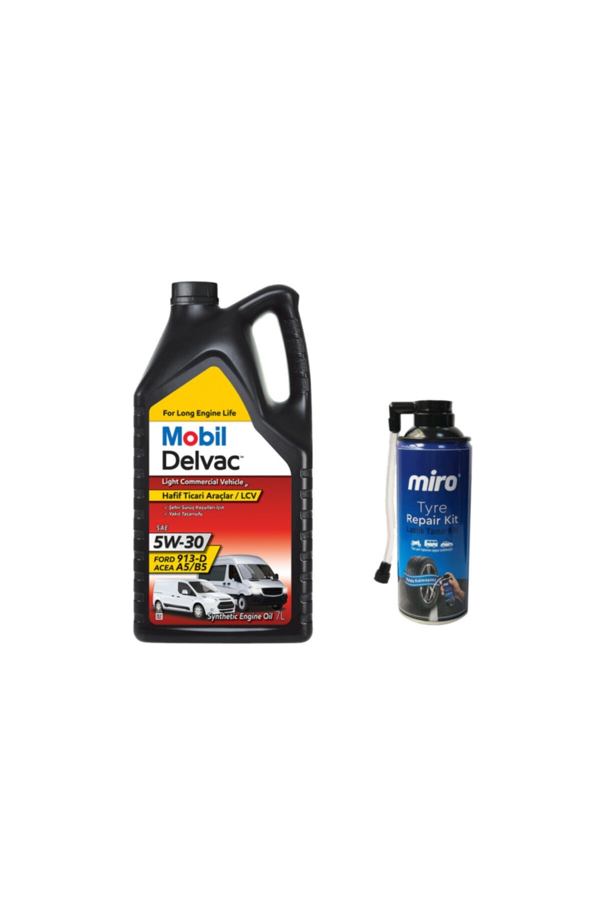Mobil Delvac Lcv F 5w30 Hafif Ticari Araç Motor Yağı 7 L