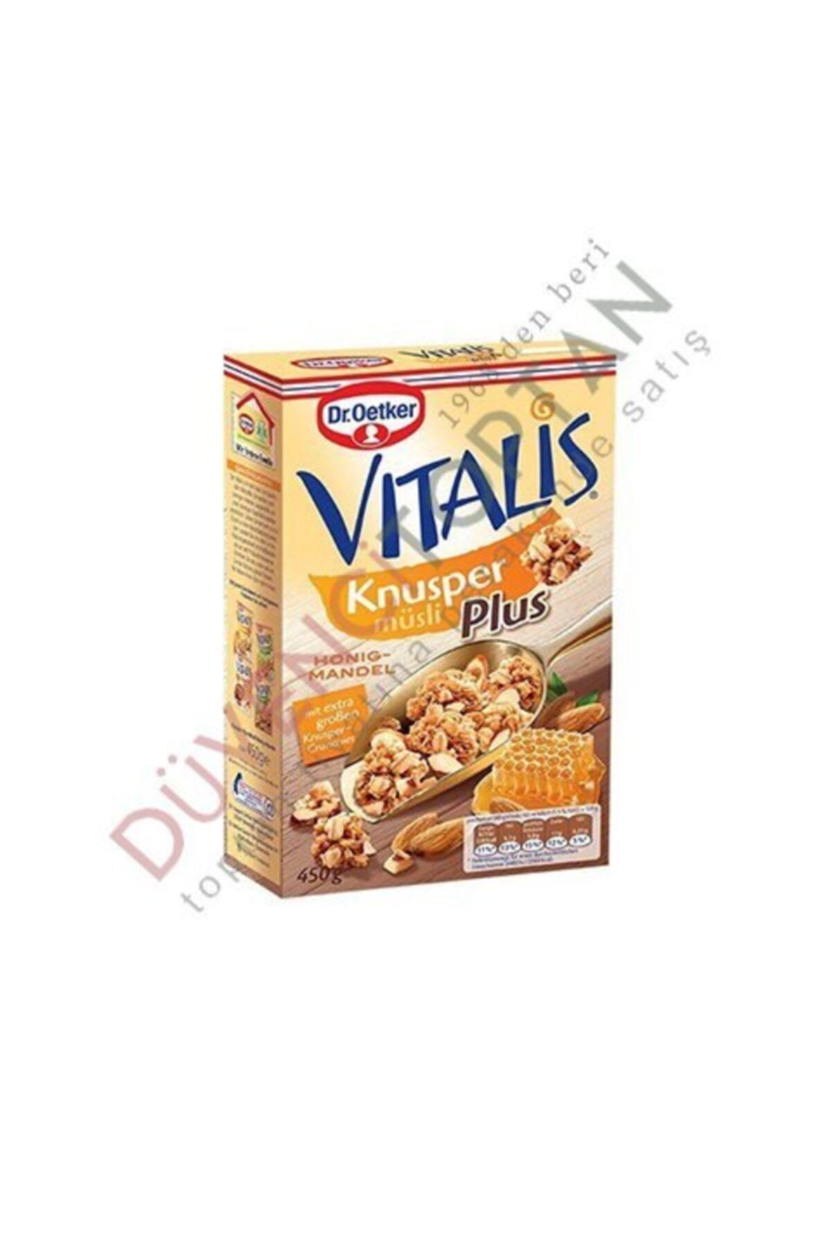 Dr. Oetker Vitalis Knusper Çıtır Bal Bademli Müsli 450 gr