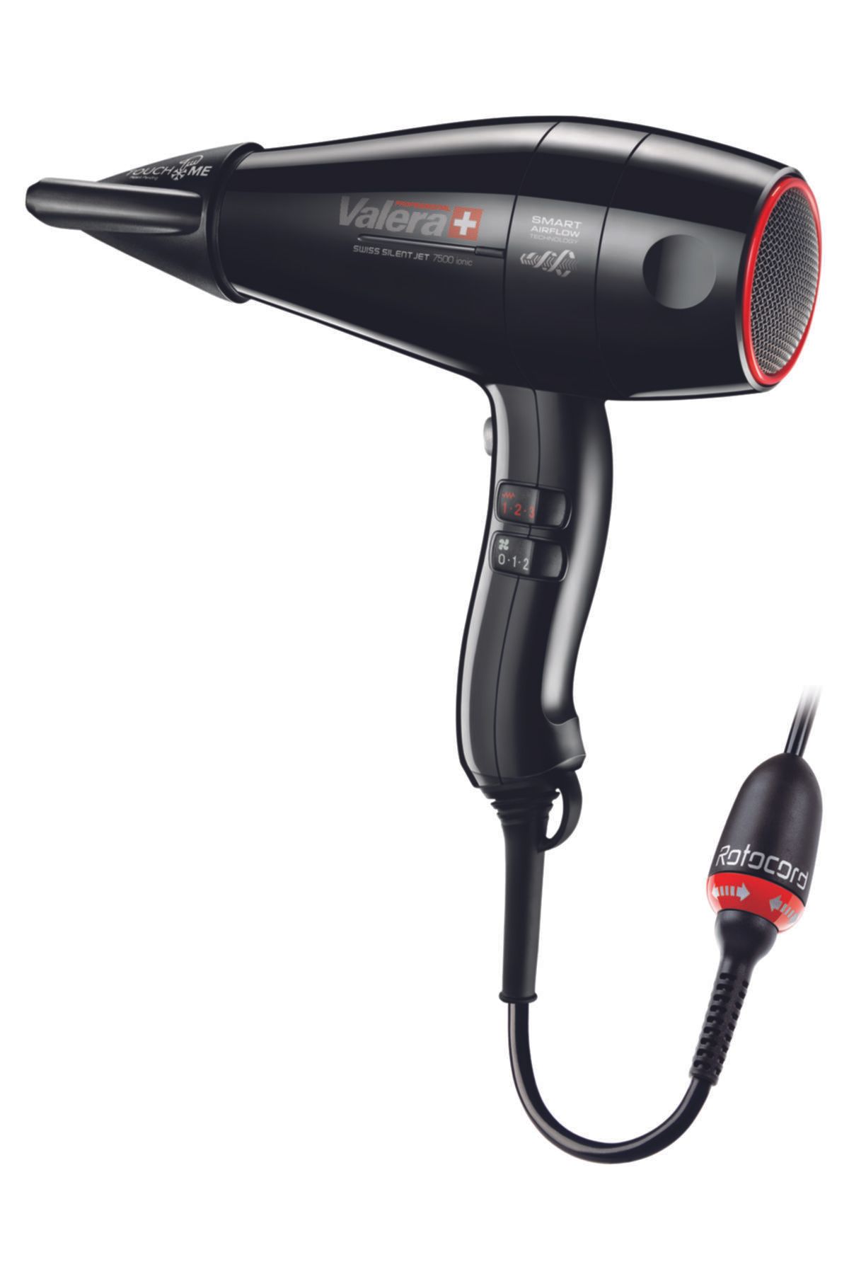 Valera Swiss Silent Jet 7500 Light Iyonik 2000 W Profesyonel Saç Kurutma Makinesi - Siyah