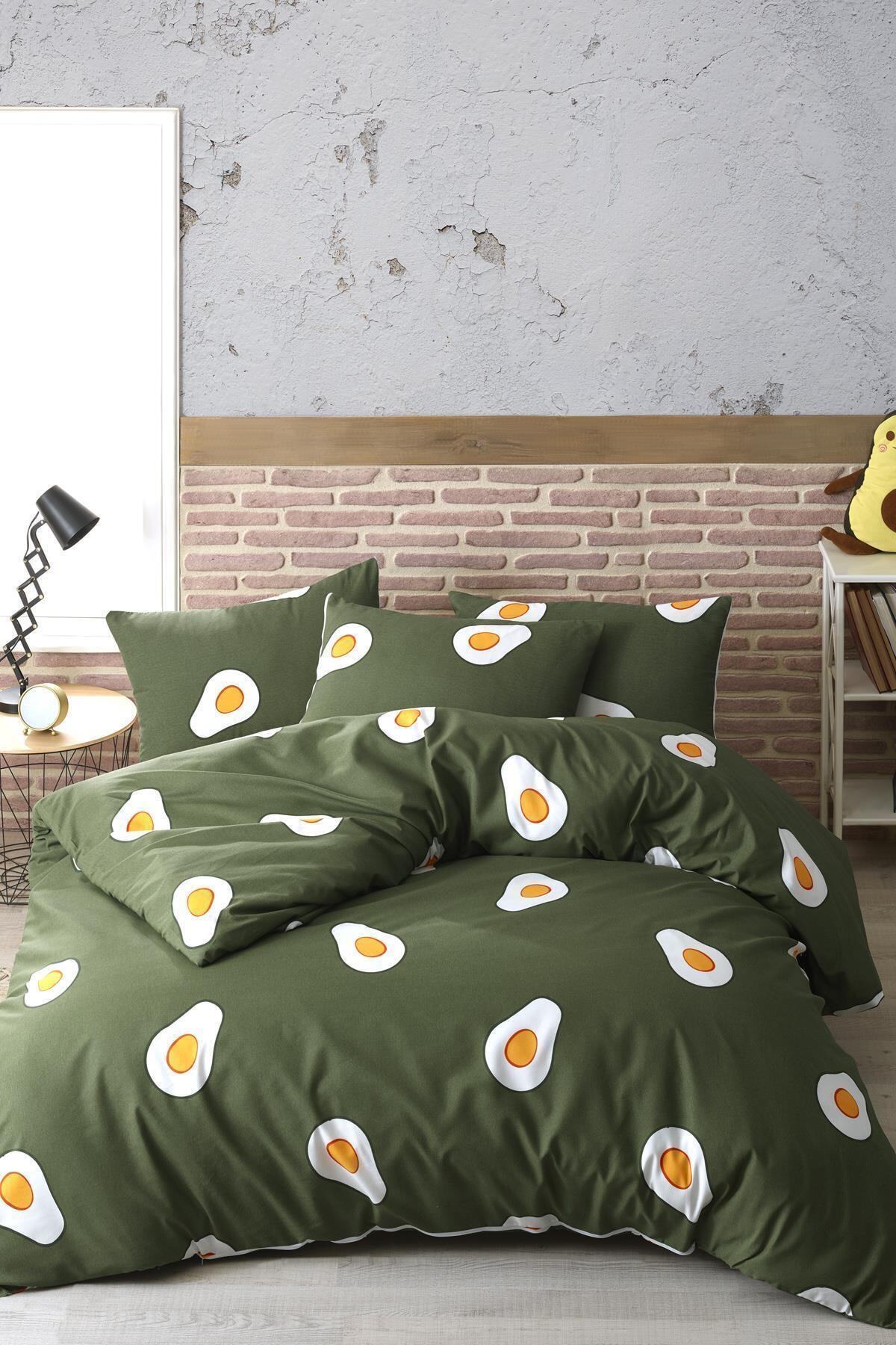 Zeynep Tekstil Avocado 100 Pamuk Ranforce Cift Kisilik Avakado Nevresim Seti Fiyati Yorumlari Trendyol