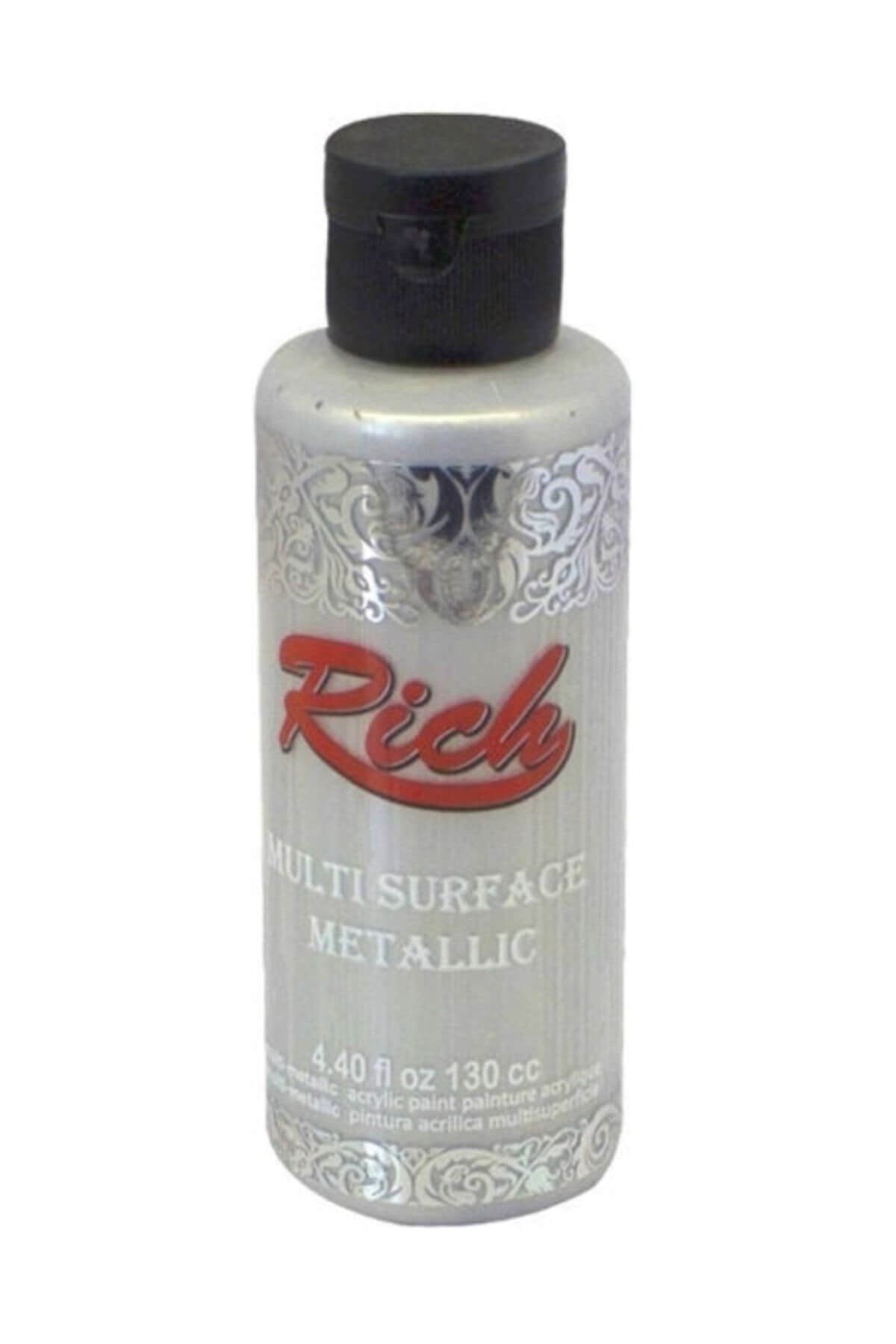 rich multi surface metalik akrilik boya 130ml 6502 gumus fiyati yorumlari trendyol