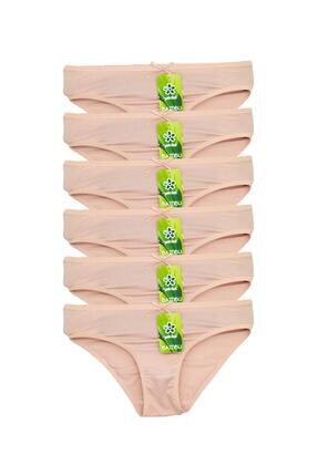 Kadın 6'lı Paket Bambu Bikini Külot Image 0