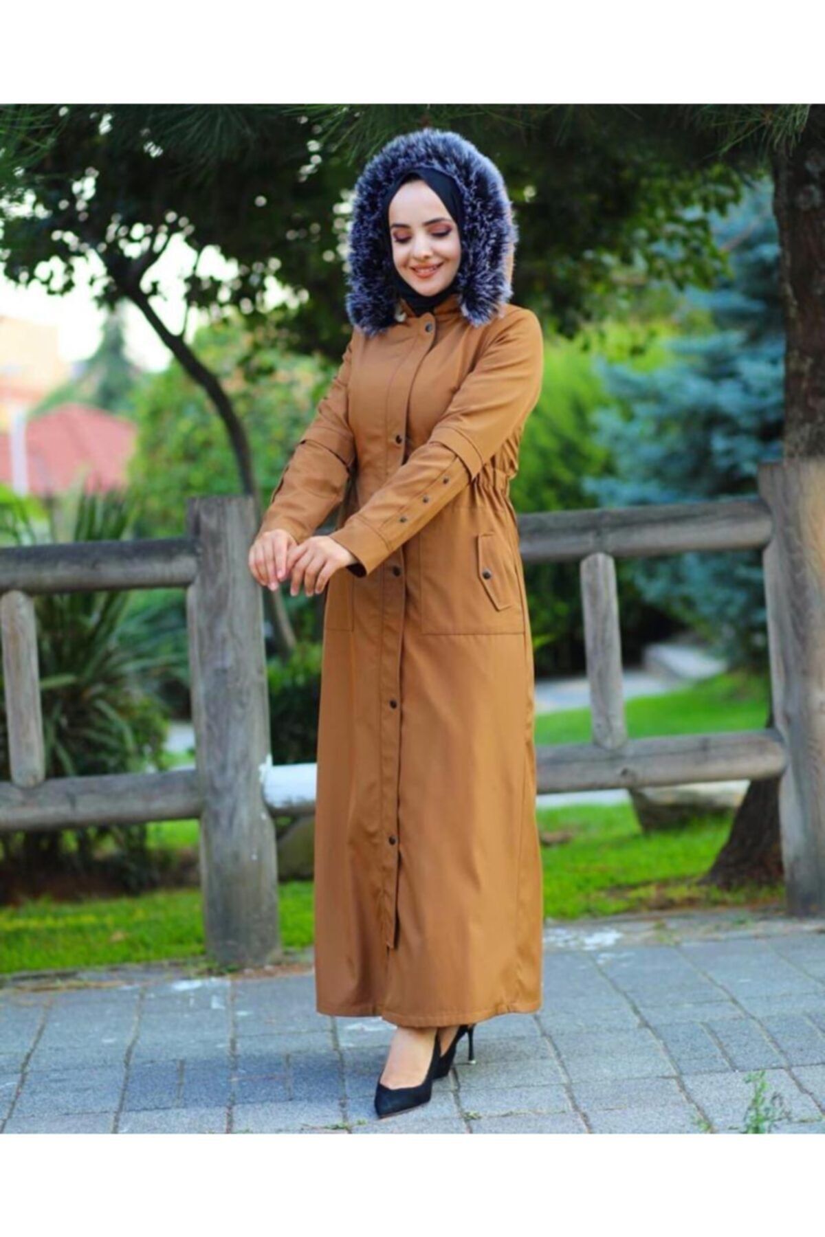 MND TREND Yeni Sezon Uzun Boy Kaban