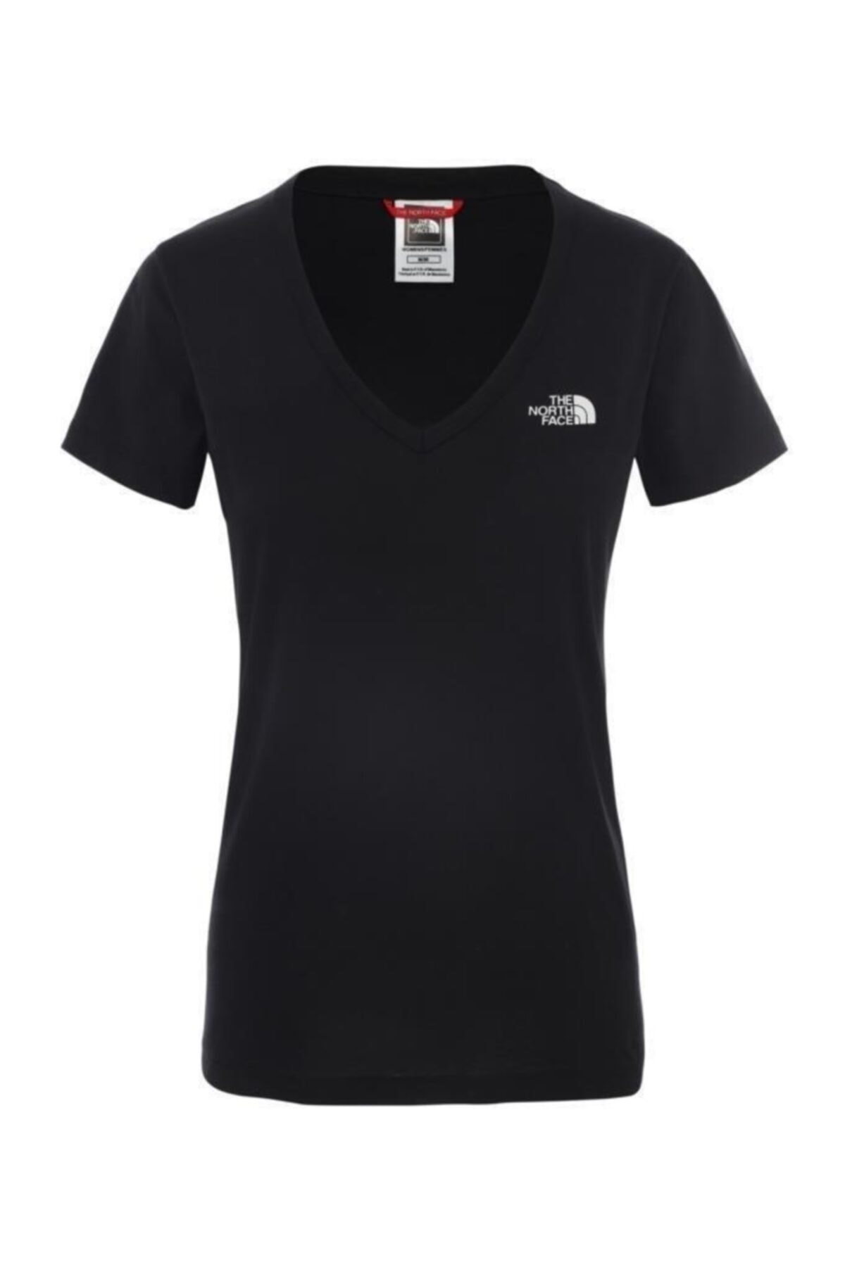 THE NORTH FACE W S/s Simple Dome Tee Kadın Kısa Kollu Tişört Siyah