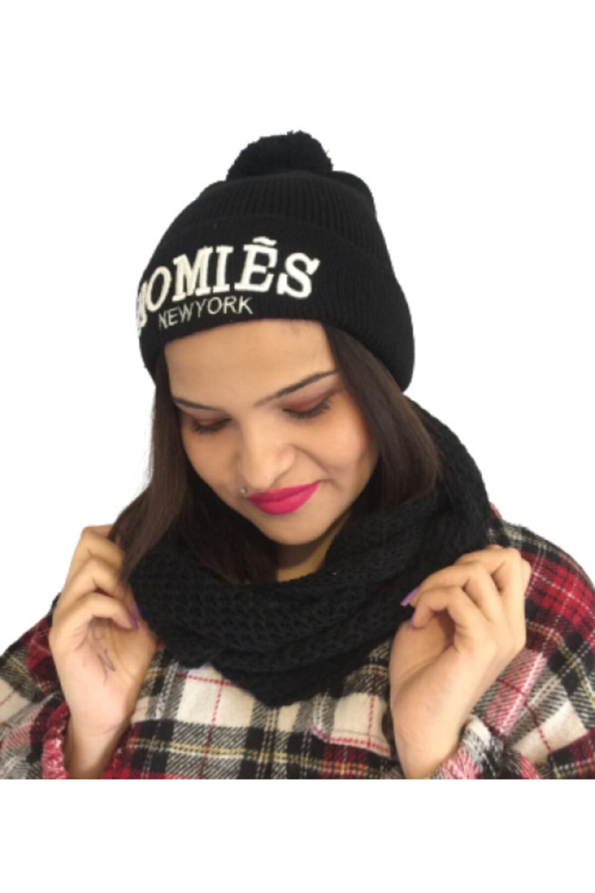 HemenALbence Siyah Boyunluk