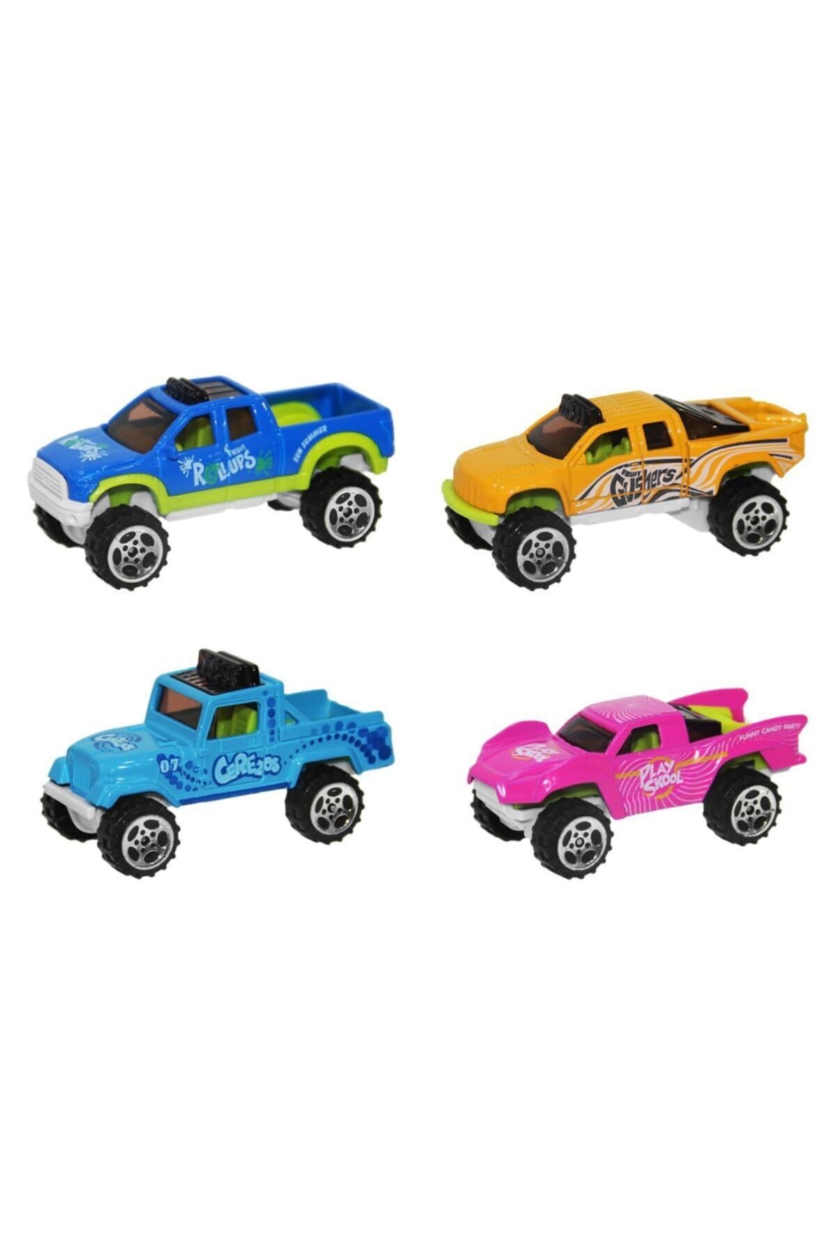 Birlik 1:64 Çılgın Renkli Seri Mini Metal Arabalar