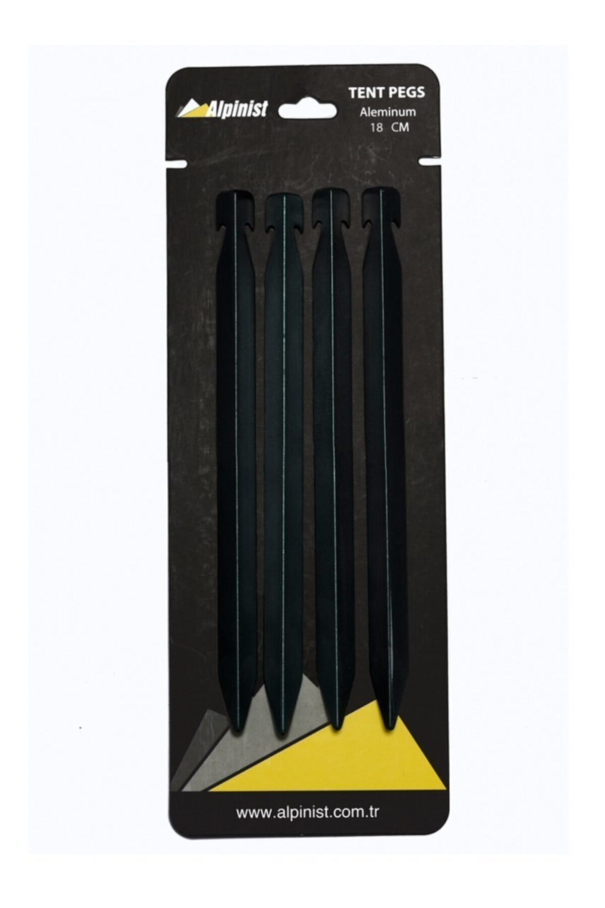 Alpinist Alüminyum 6061 Çadır Kazığı 18cm Yeşil