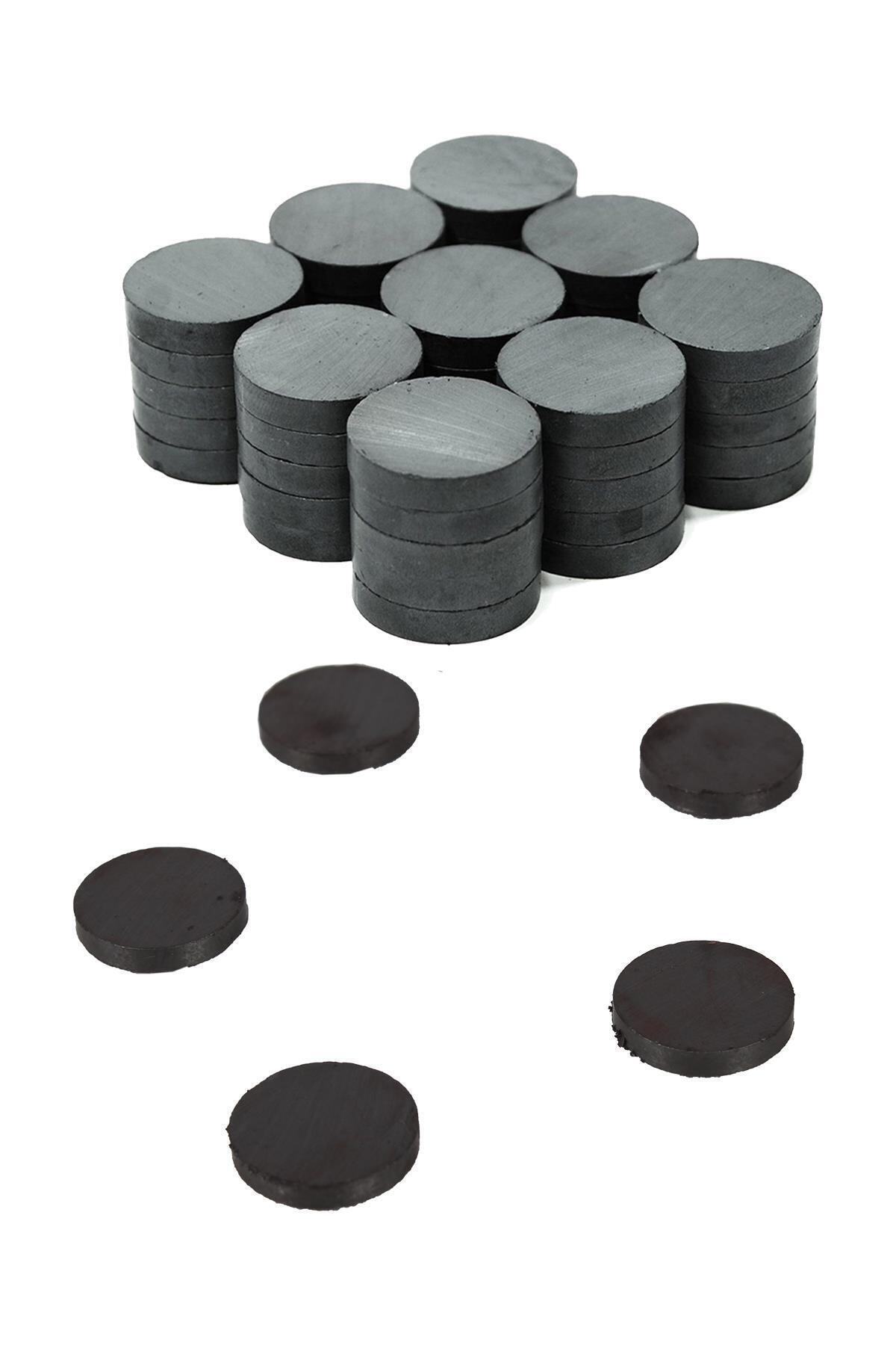 Kına Atölyesi Magnet Mıknatıs 17 Mm 50 Adet