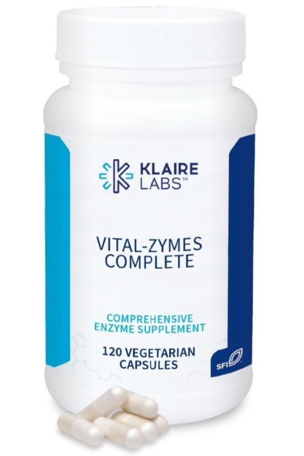 Klaire labs Vital Zymes Complete 120 Kapsül