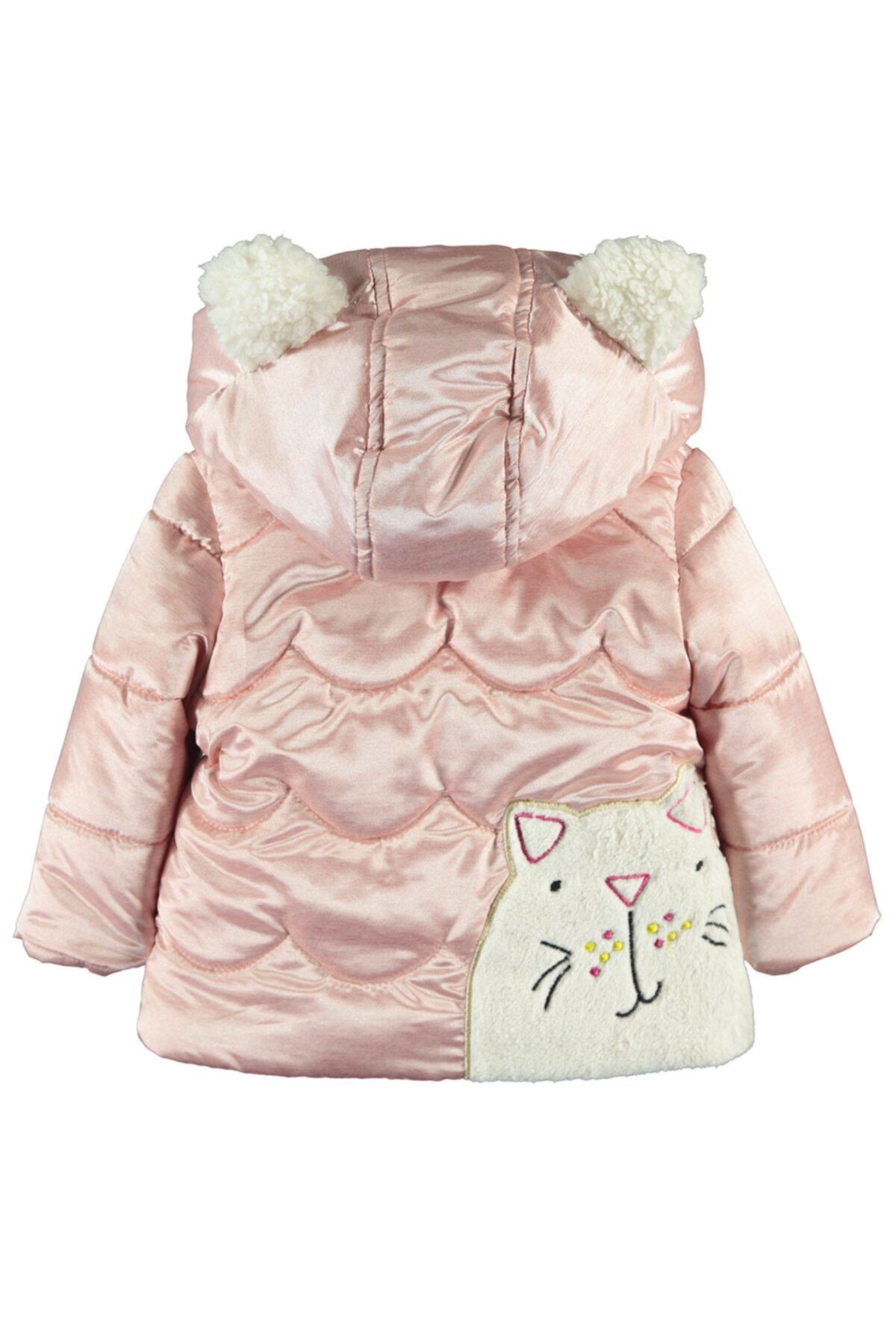 civil baby kiz bebek kapusonlu mont 6 18 ay pudra fiyati yorumlari trendyol